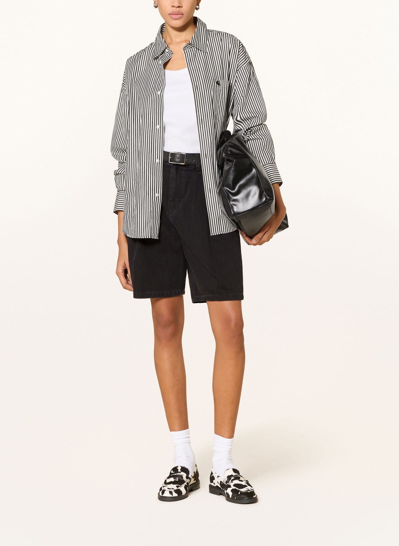 carhartt WIP Jeansshort W' ALTA: 8906 Black Stone Washed