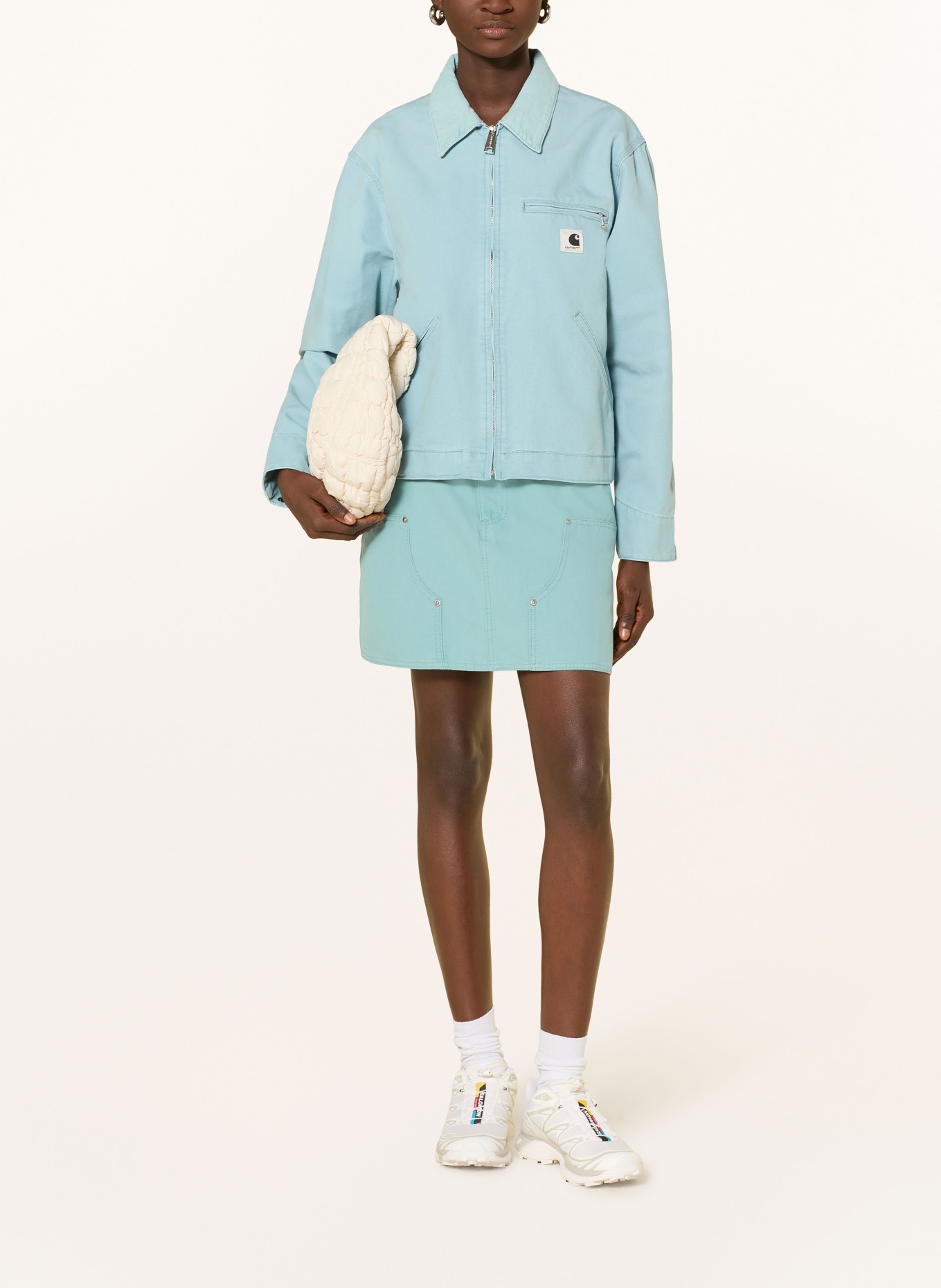 carhartt WIP Jacket DETROIT: LIGHT BLUE