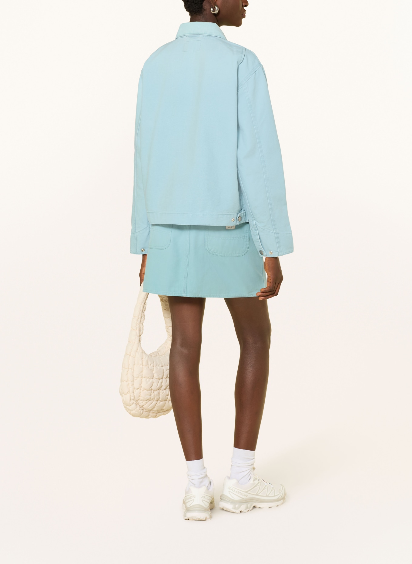 carhartt WIP Jacket DETROIT: LIGHT BLUE