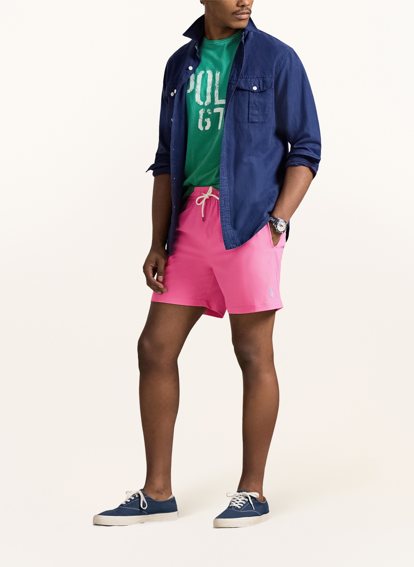 POLO RALPH LAUREN zwembroek: ROZE