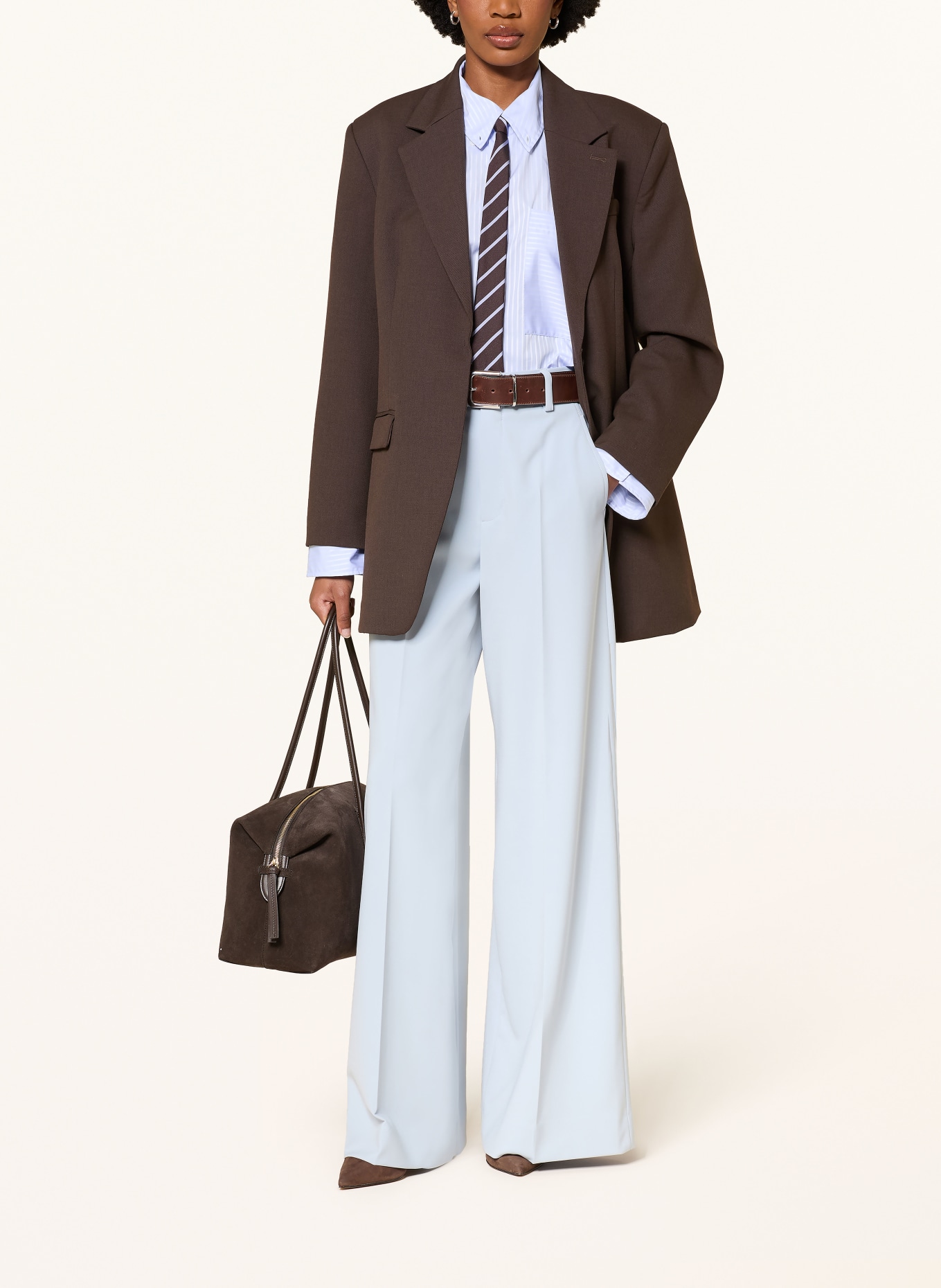 ROSSI Pantalon Marlene IVON: BLEU CLAIR