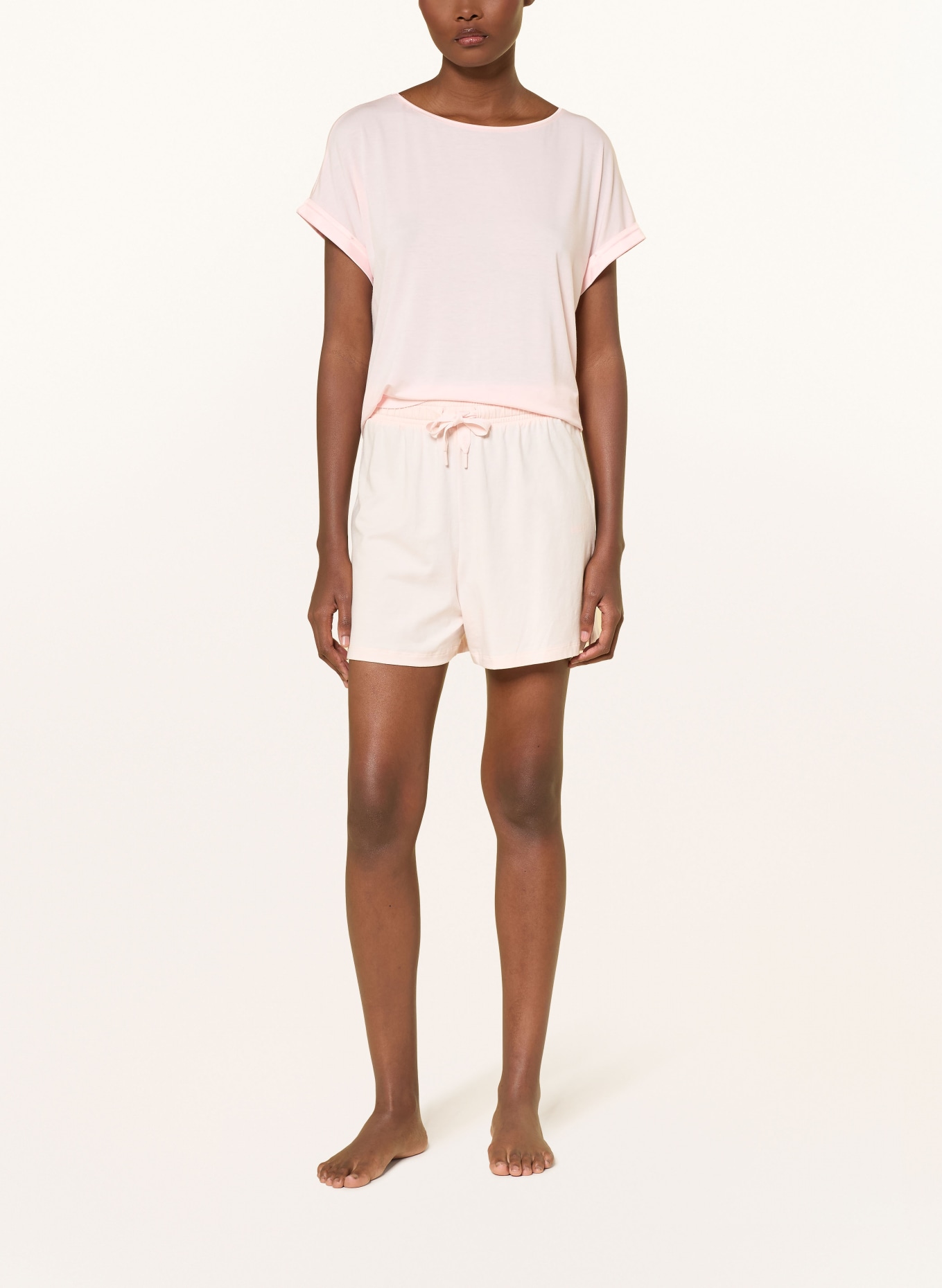 BOSS Schlafshorts CI: HELLROSA