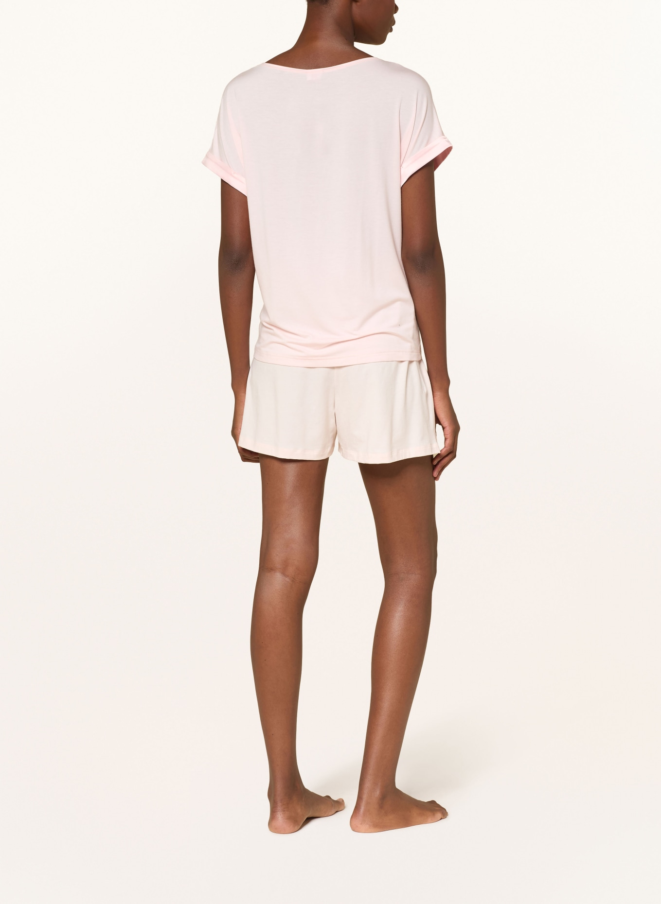 BOSS Schlafshorts CI: HELLROSA