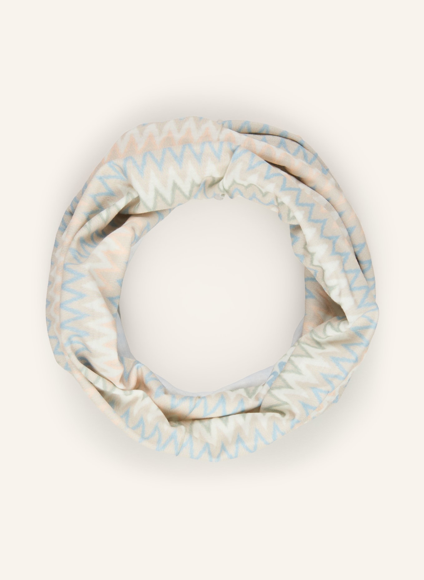 P.A.C. Multifunkční šátek UV PROTECTOR + COLORSIA: KRÉMOVÁ / ZELENÁ / TMAVĚ MODRÁ