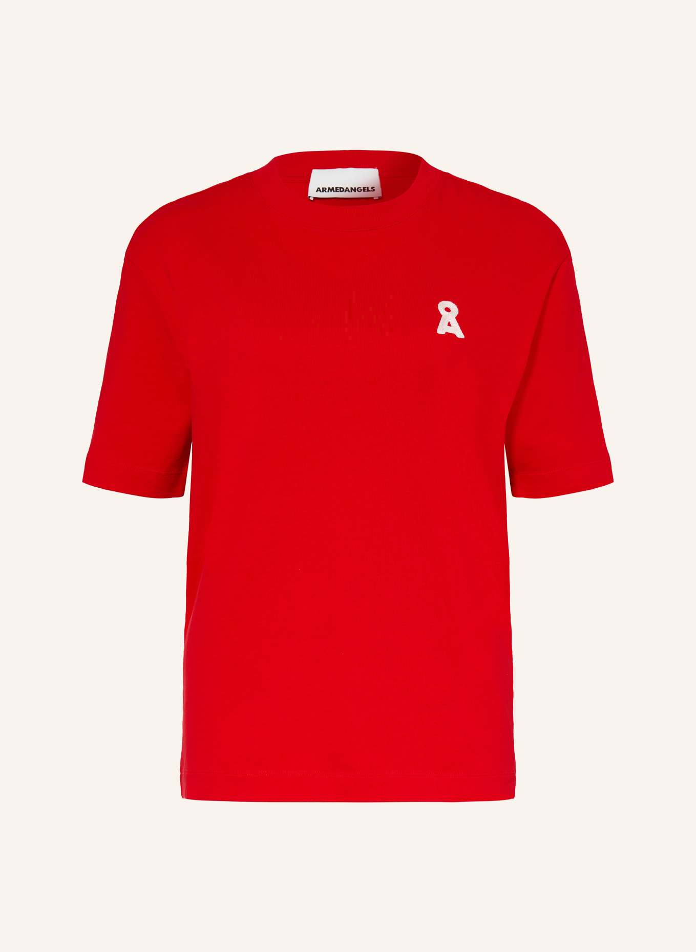 ARMEDANGELS T-Shirt TARJAA Å EMBRO: NEONROT