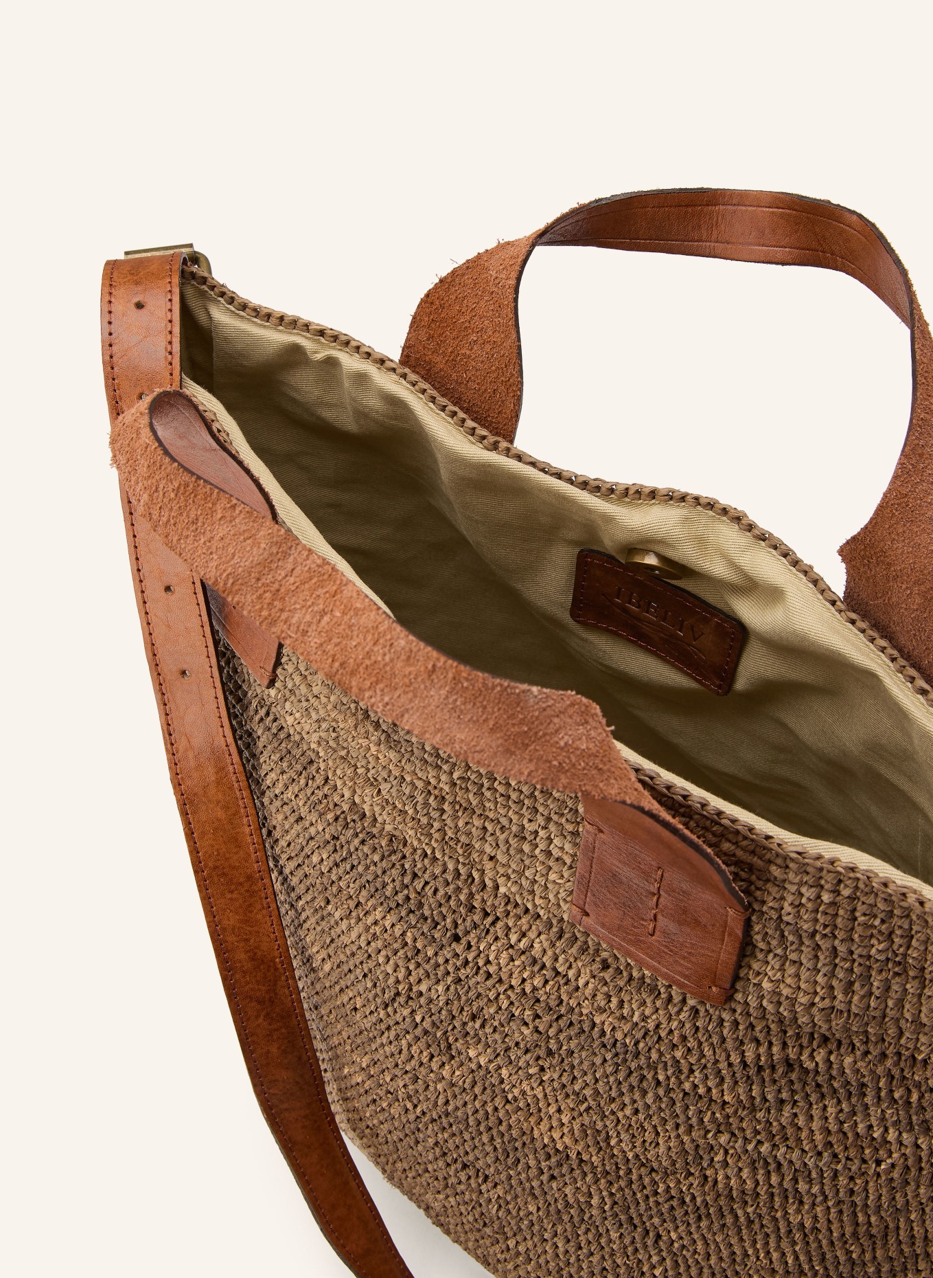 IBELIV Umhängetasche METY: BRAUN