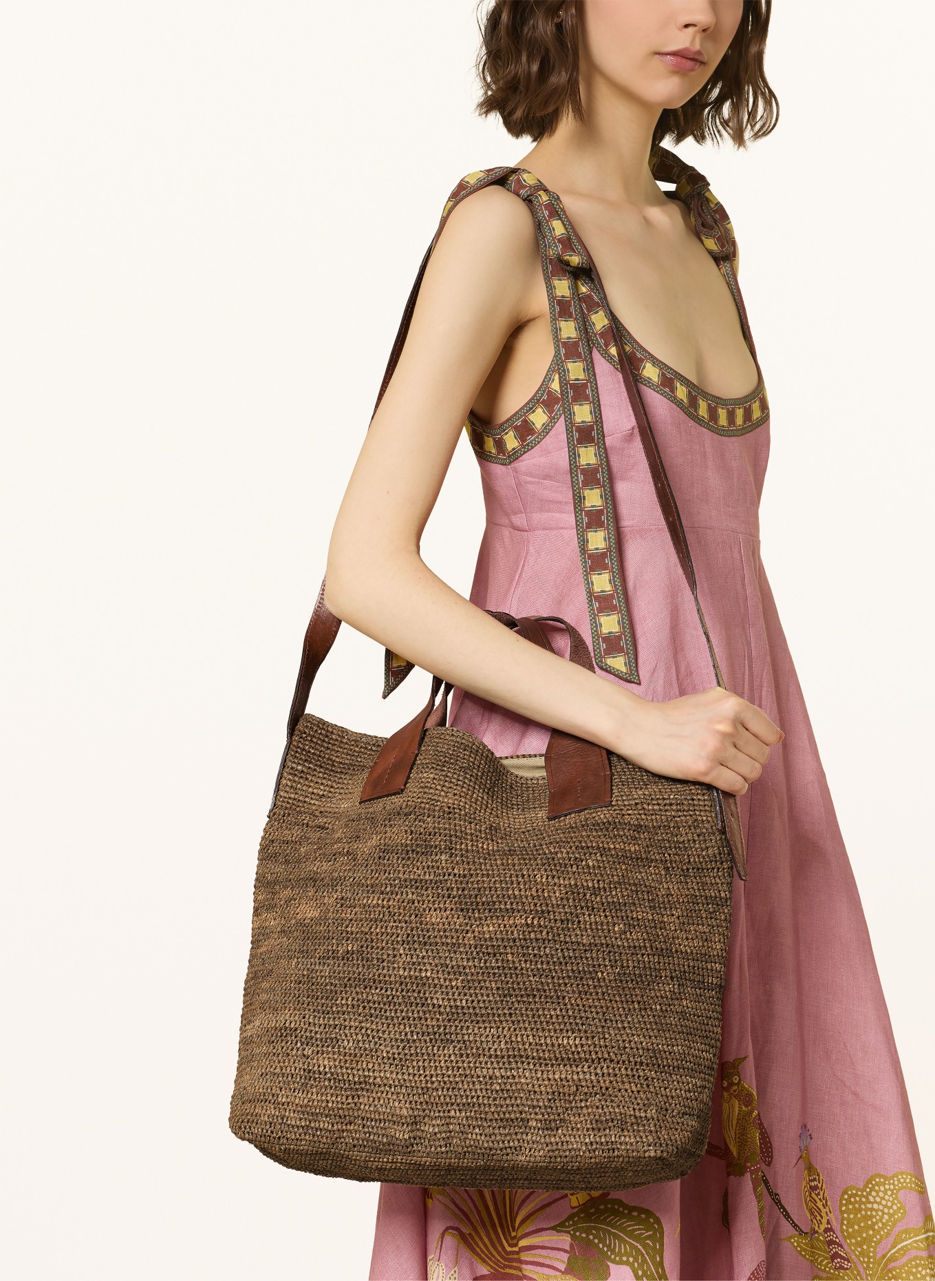 IBELIV Umhängetasche METY: BRAUN