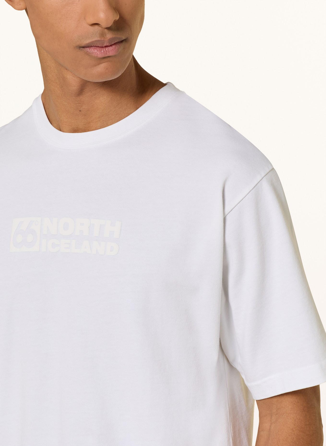 66°NORTH T-shirt BORGIR: WIT