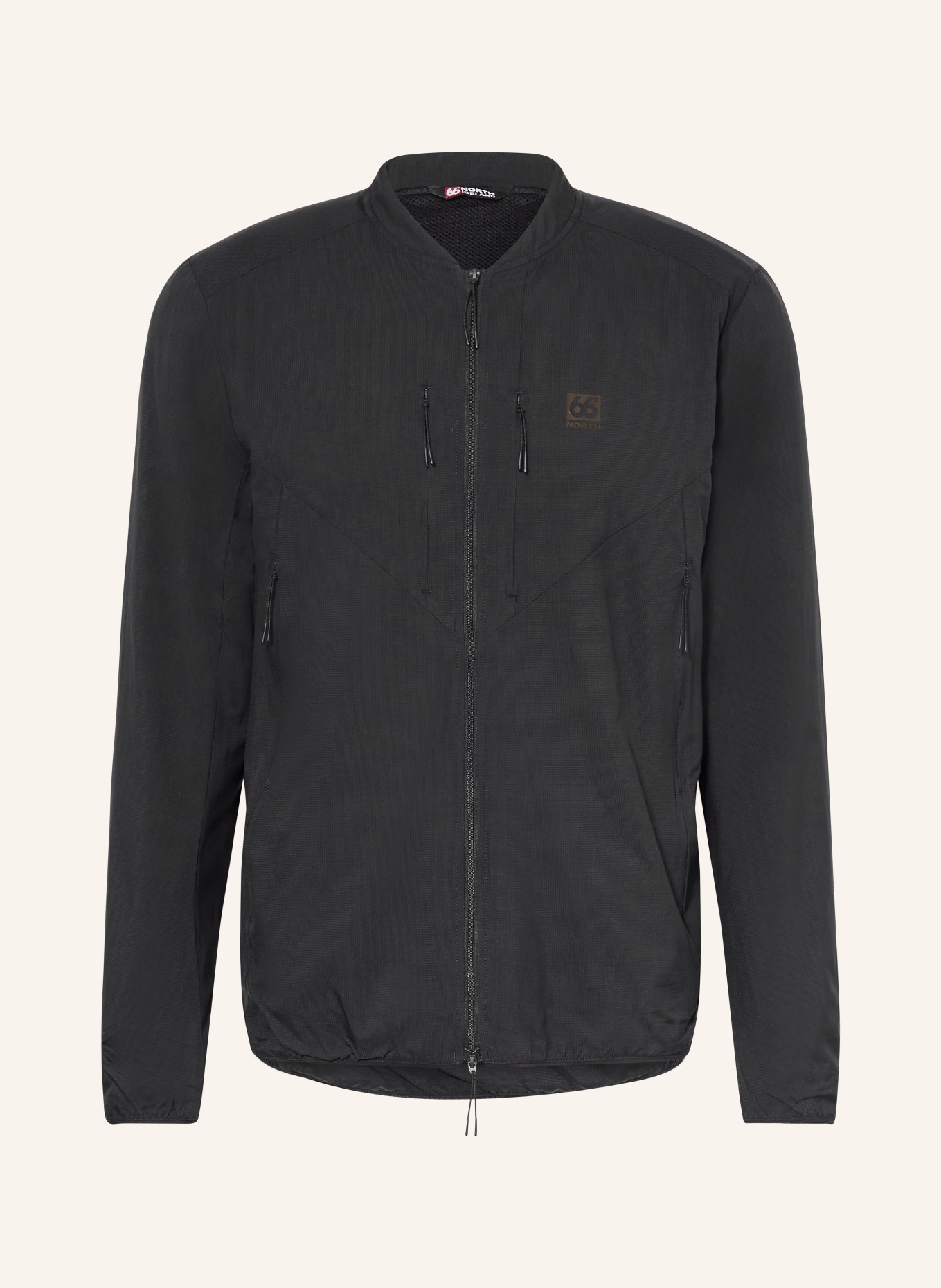 66°NORTH Lichtgewicht jas LJOSUFJOLL: ZWART