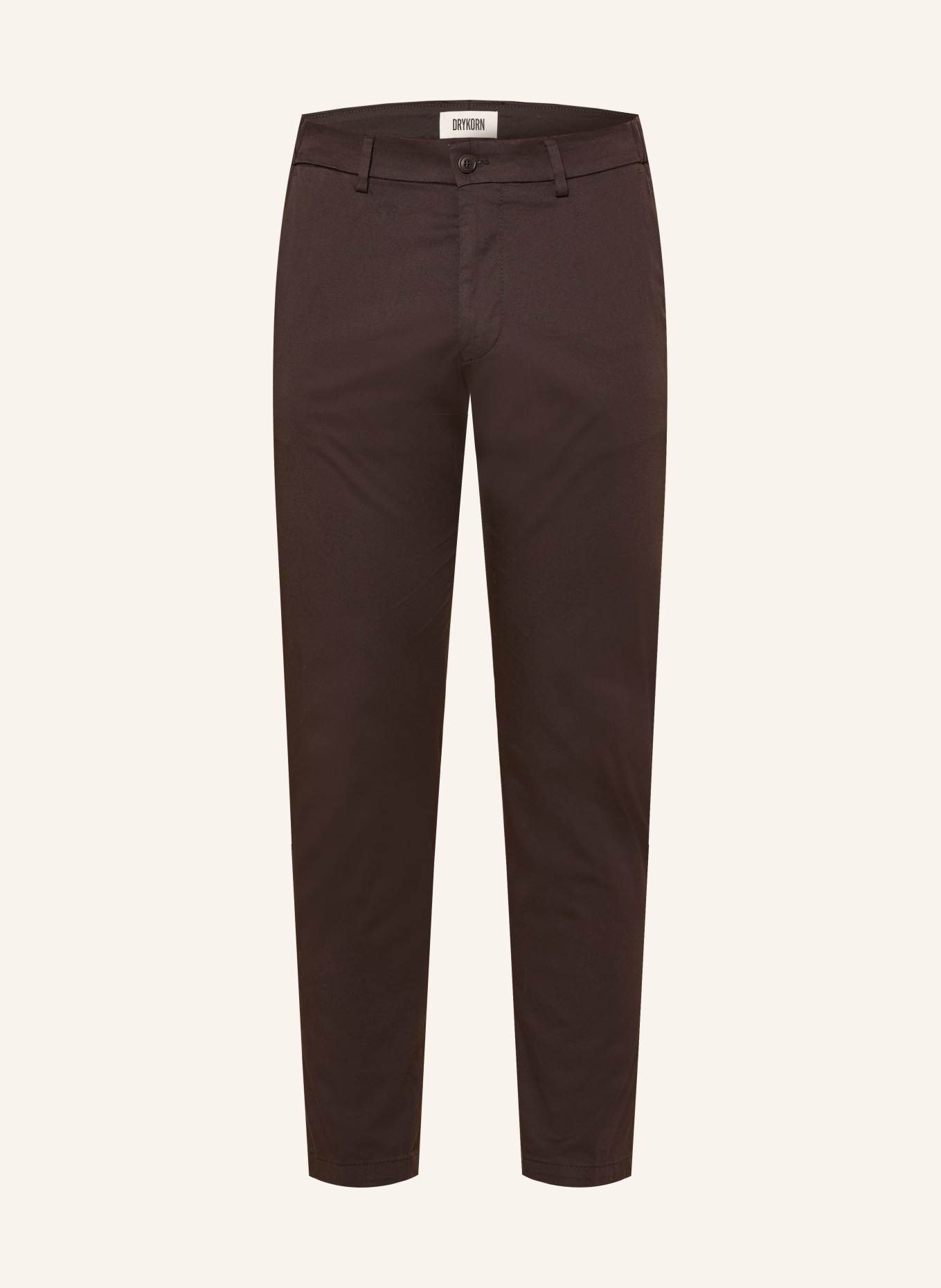 DRYKORN Chino AJEND Extra Slim Fit: DUNKELBRAUN