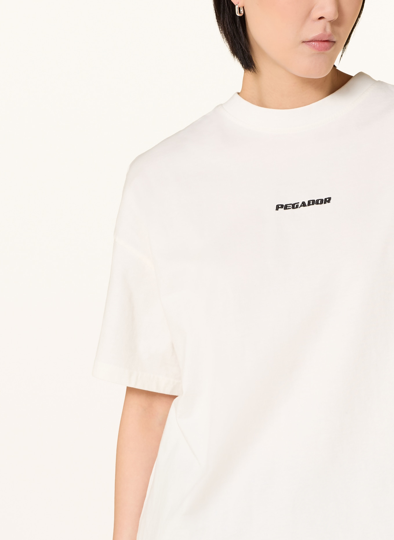 PEGADOR Oversized-Shirt BRACY: WEISS