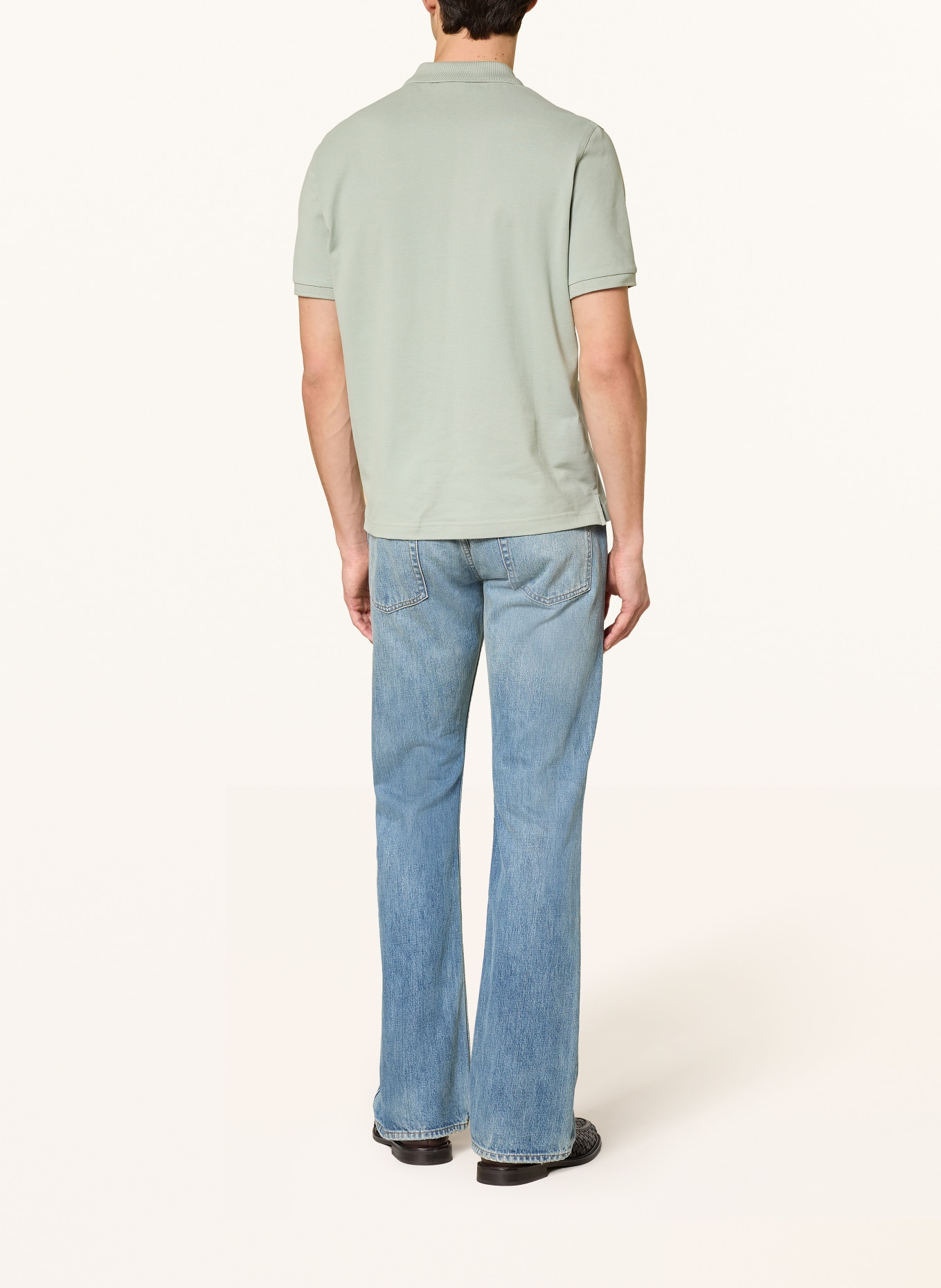 GANT Piqué-Poloshirt: HELLGRÜN