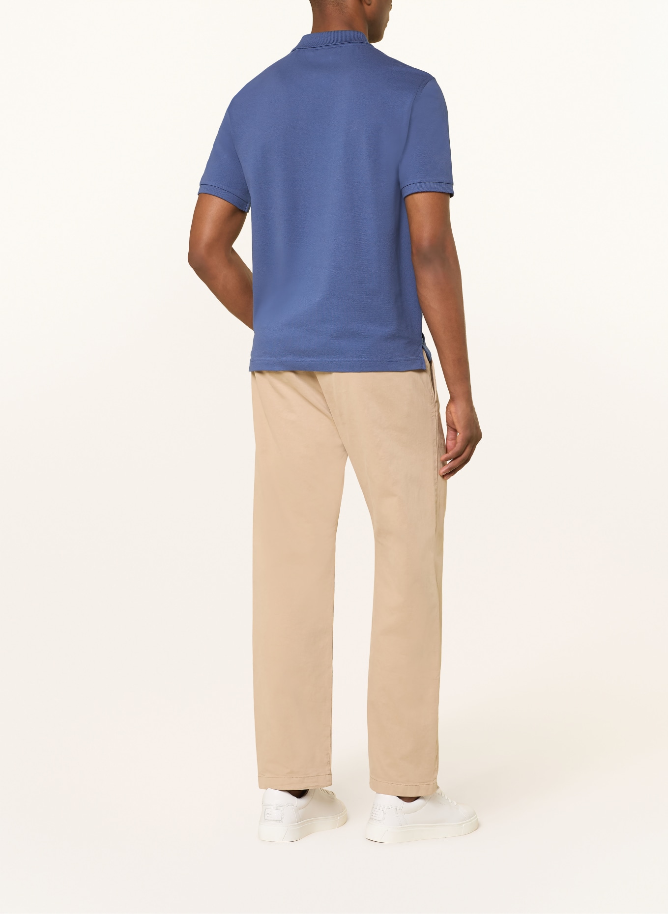 GANT Piqué-Poloshirt: BLAU