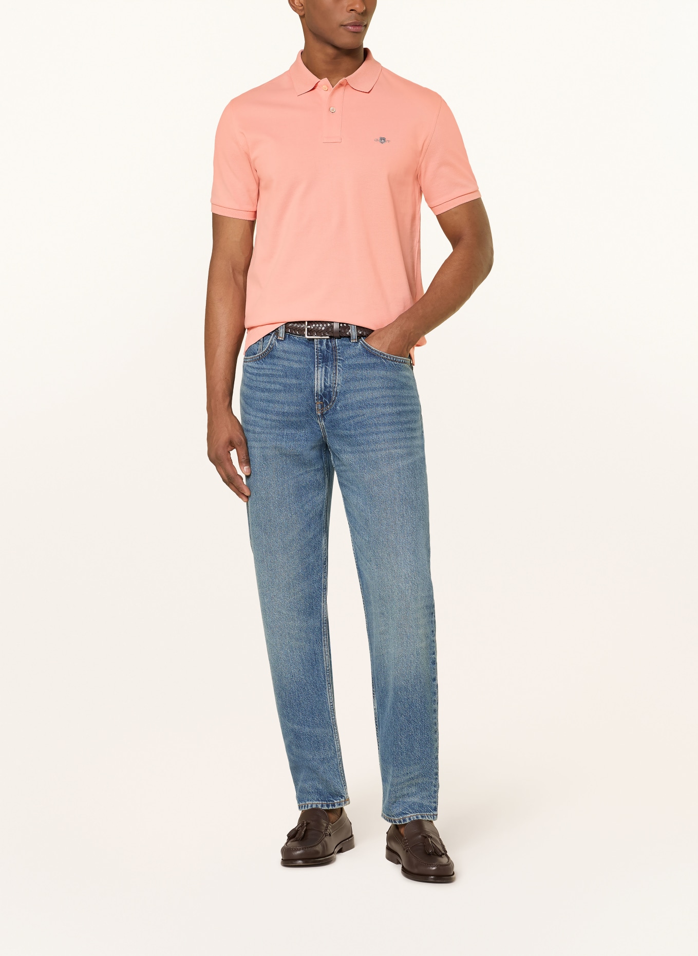 GANT Piqué-Poloshirt: ROSA
