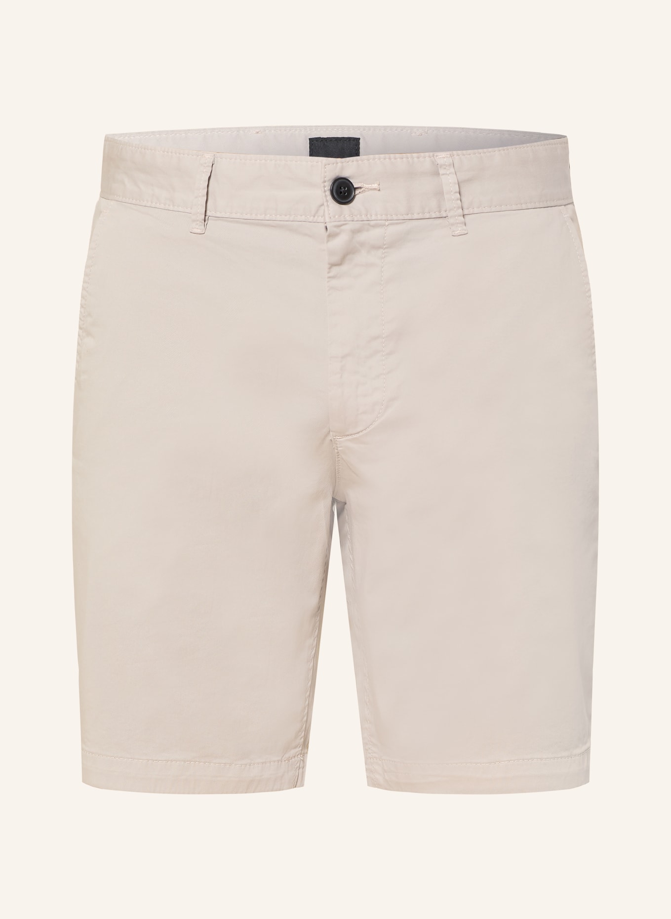 BOSS Chino shorts slim fit: LICHTGRIJS