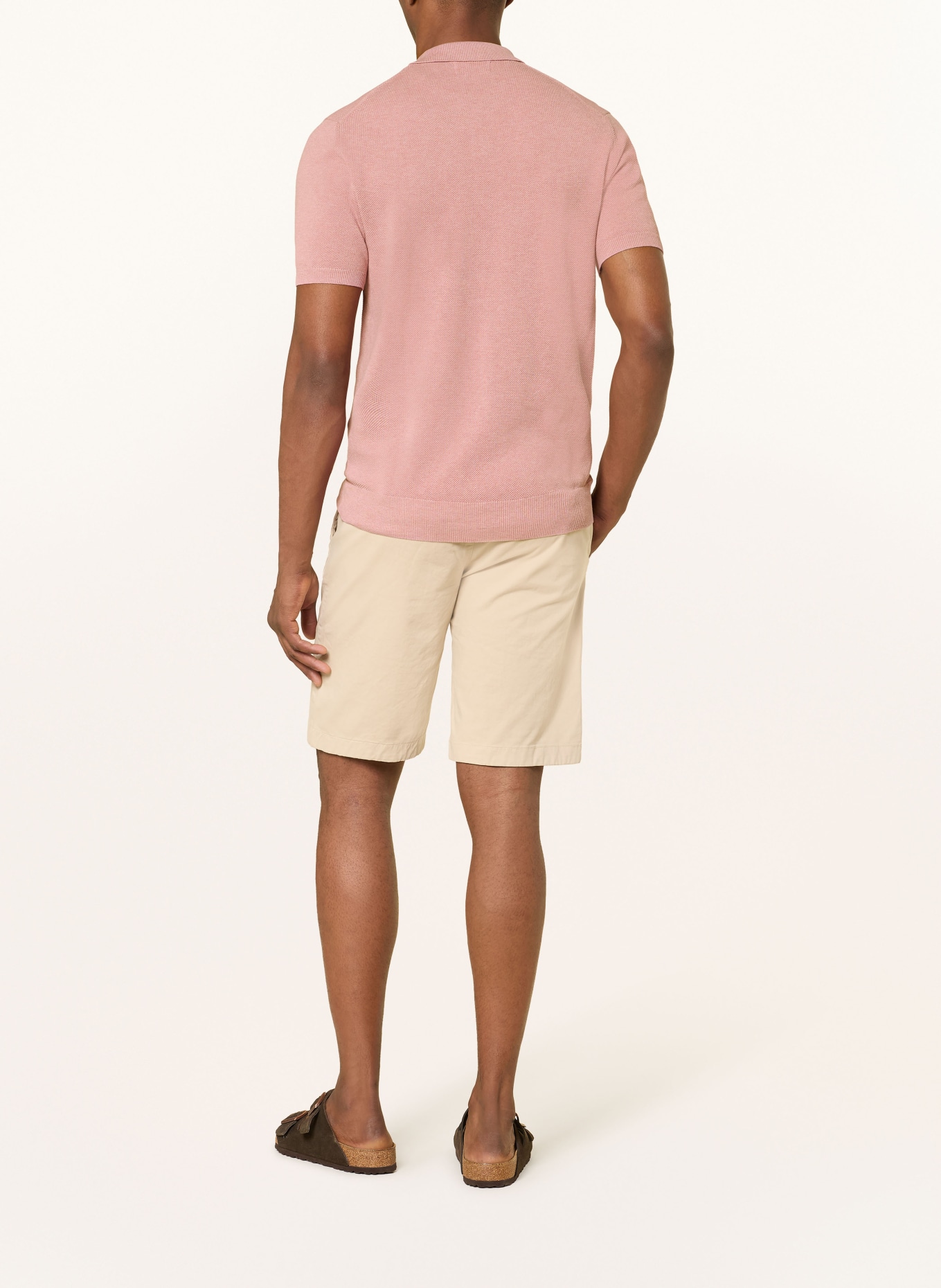 RAGMAN Strick-Poloshirt: ALTROSA