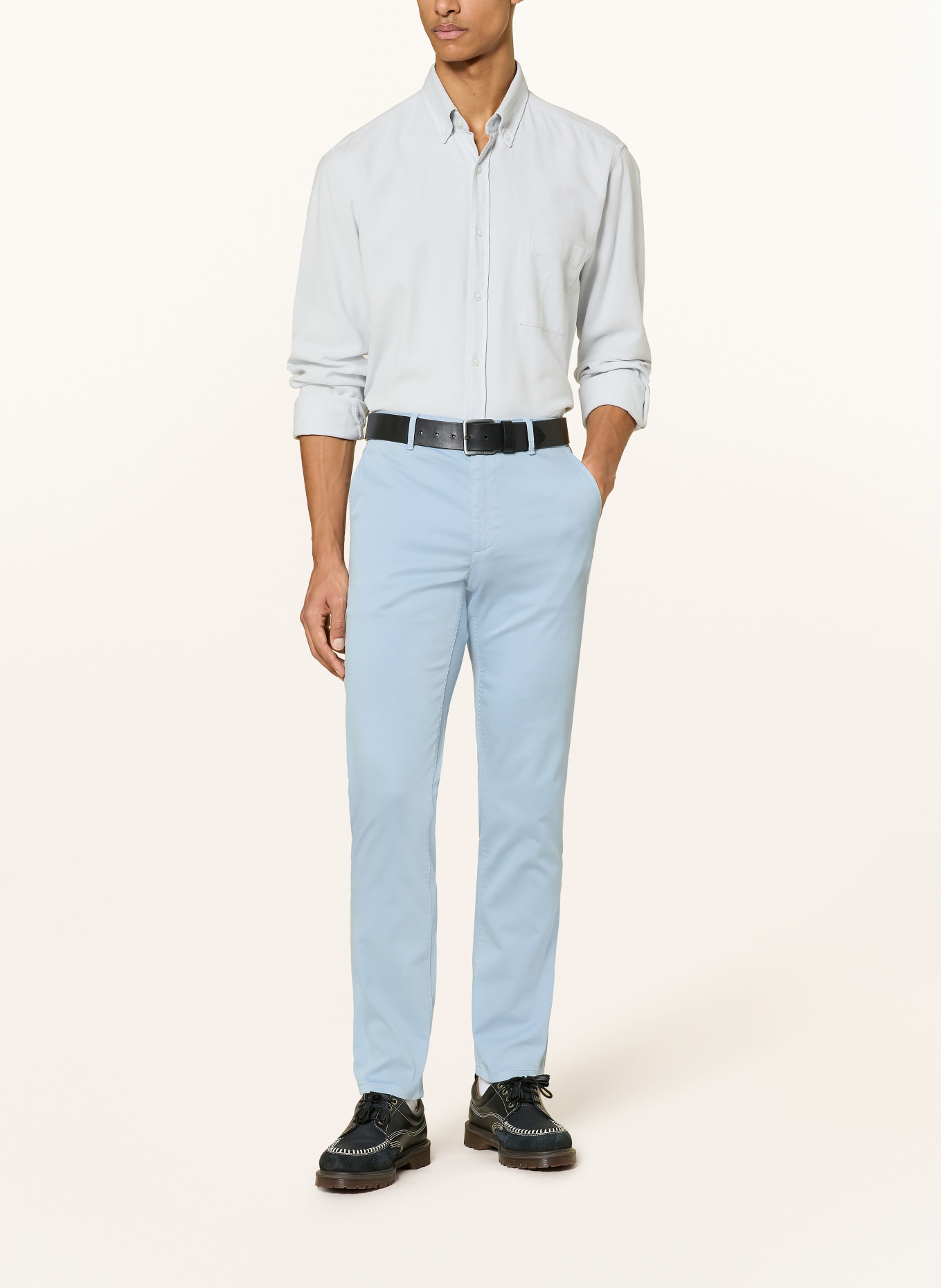 BOSS Chino CHINO Slim Fit: HELLBLAU