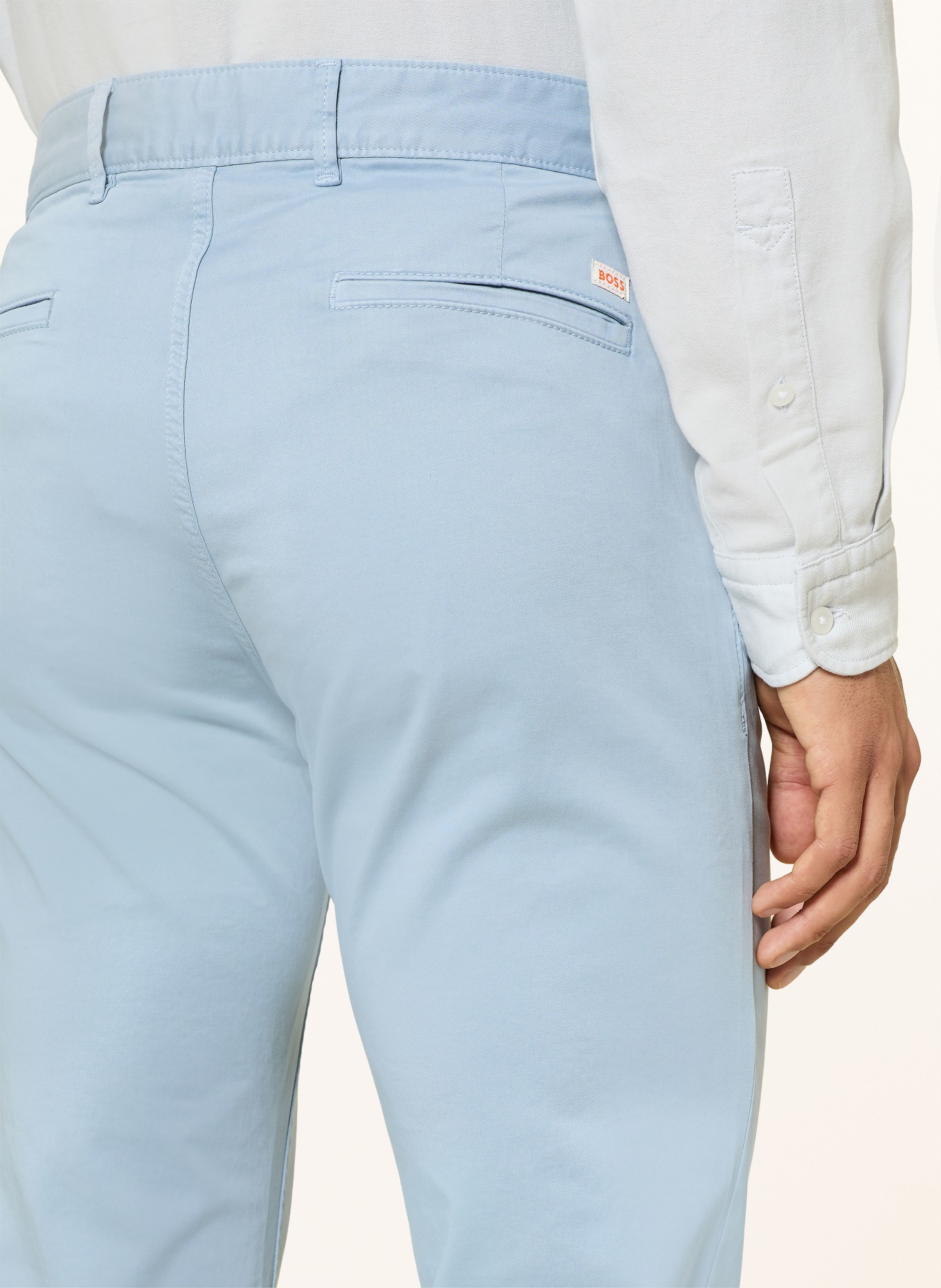 BOSS Chino CHINO Slim Fit: HELLBLAU