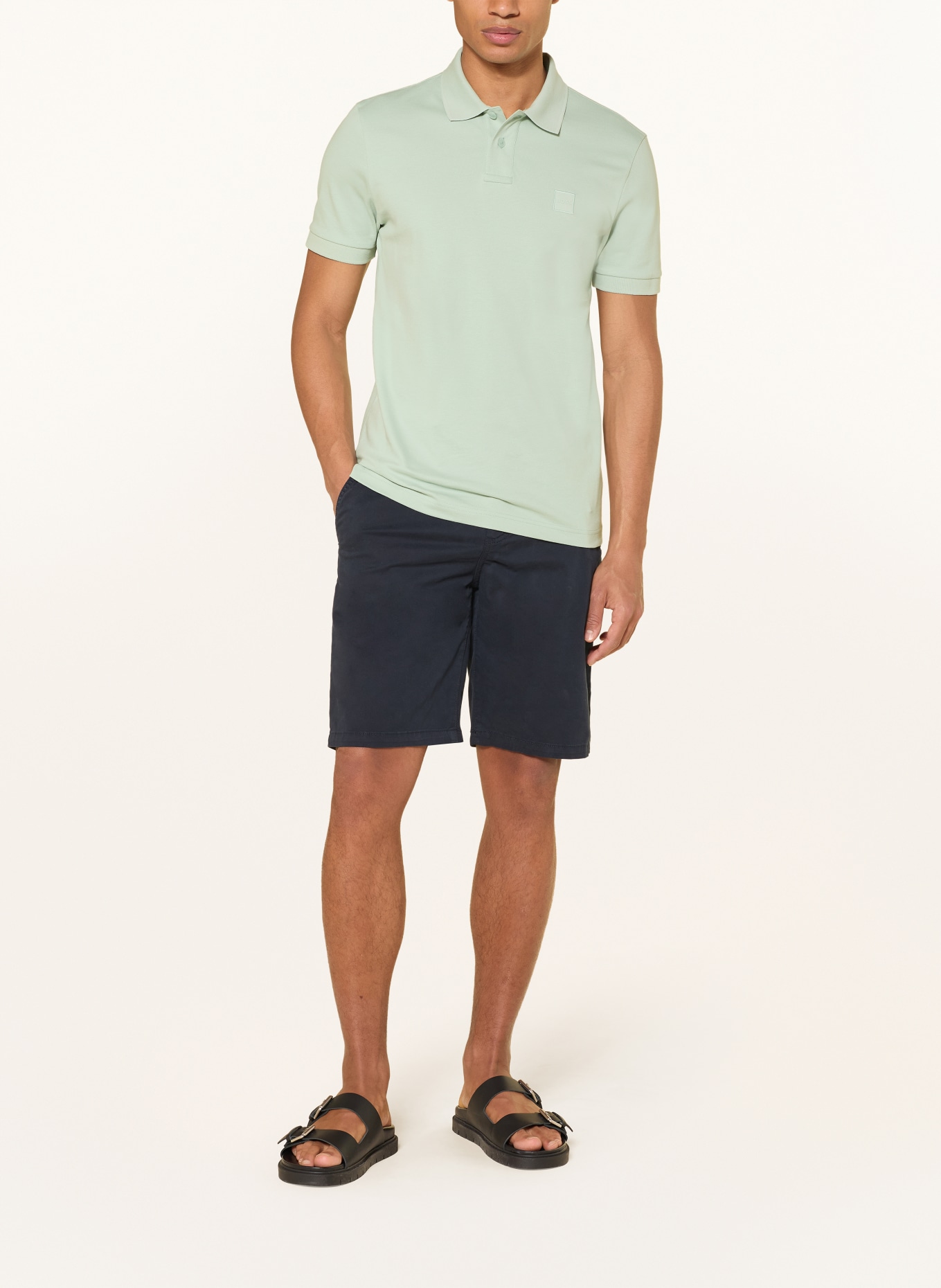 BOSS Jersey poloshirt PASSENGER: MINT