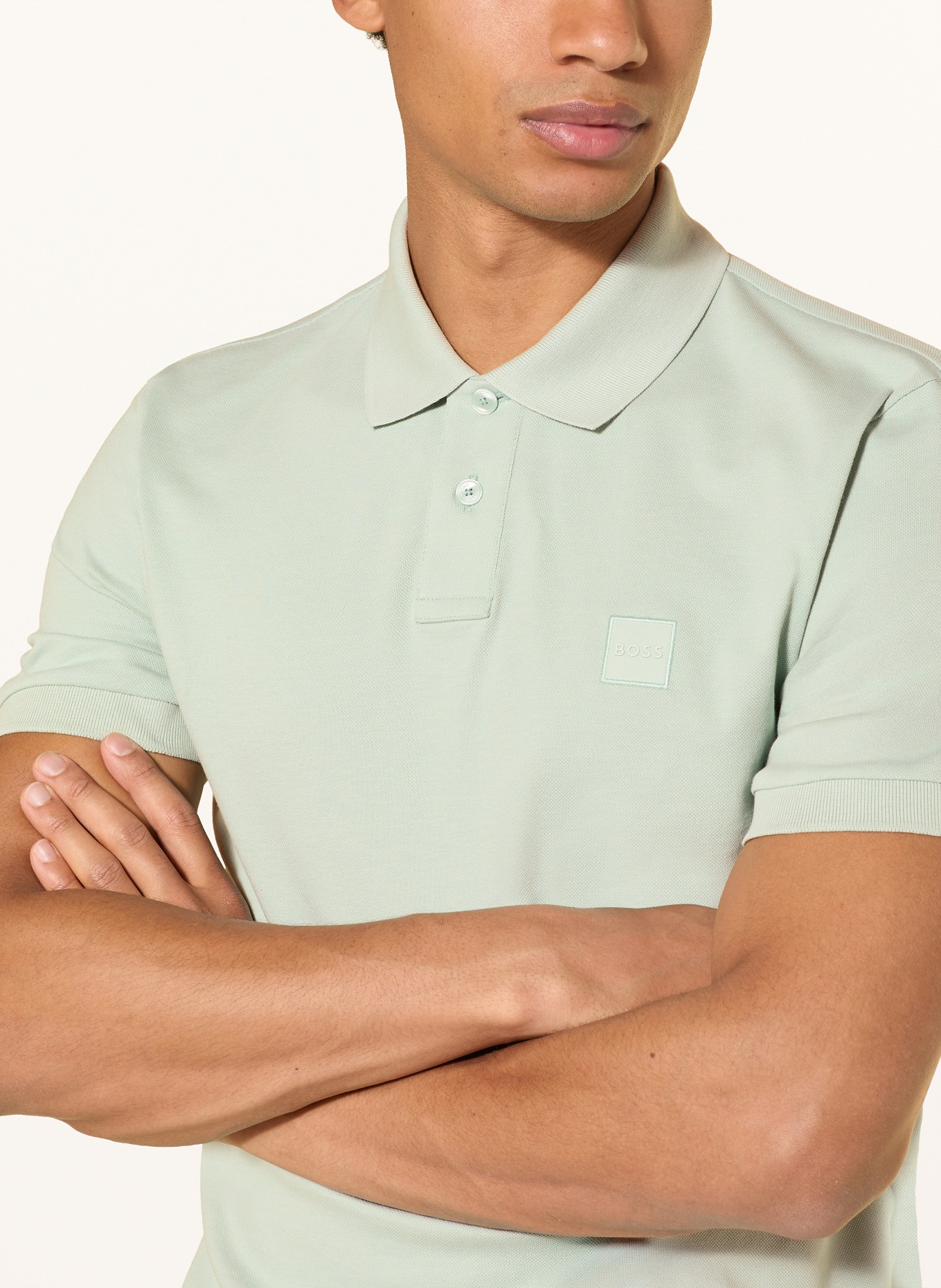 BOSS Jersey poloshirt PASSENGER: MINT