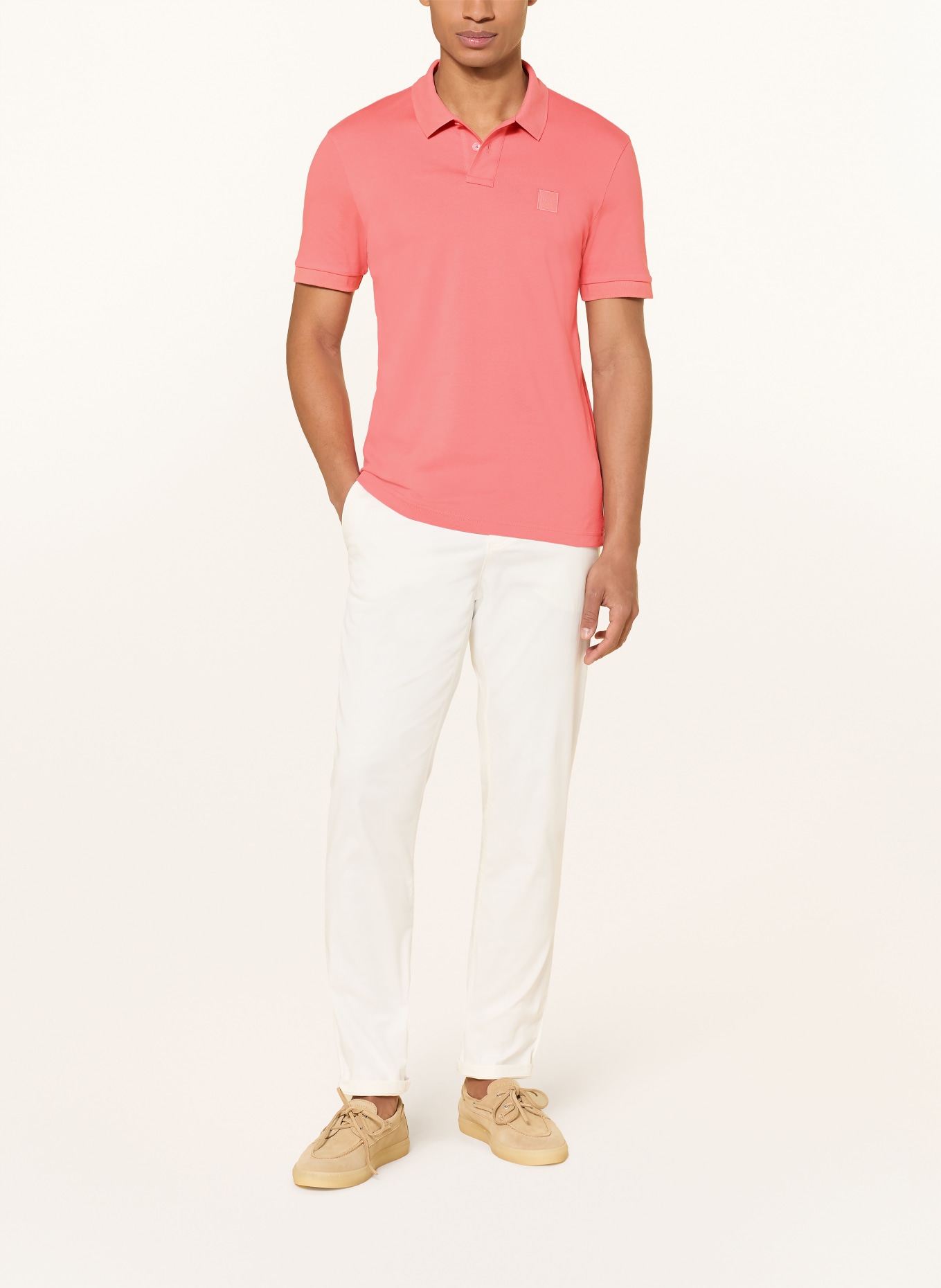 BOSS Jersey poloshirt PASSENGER: LICHTROOD