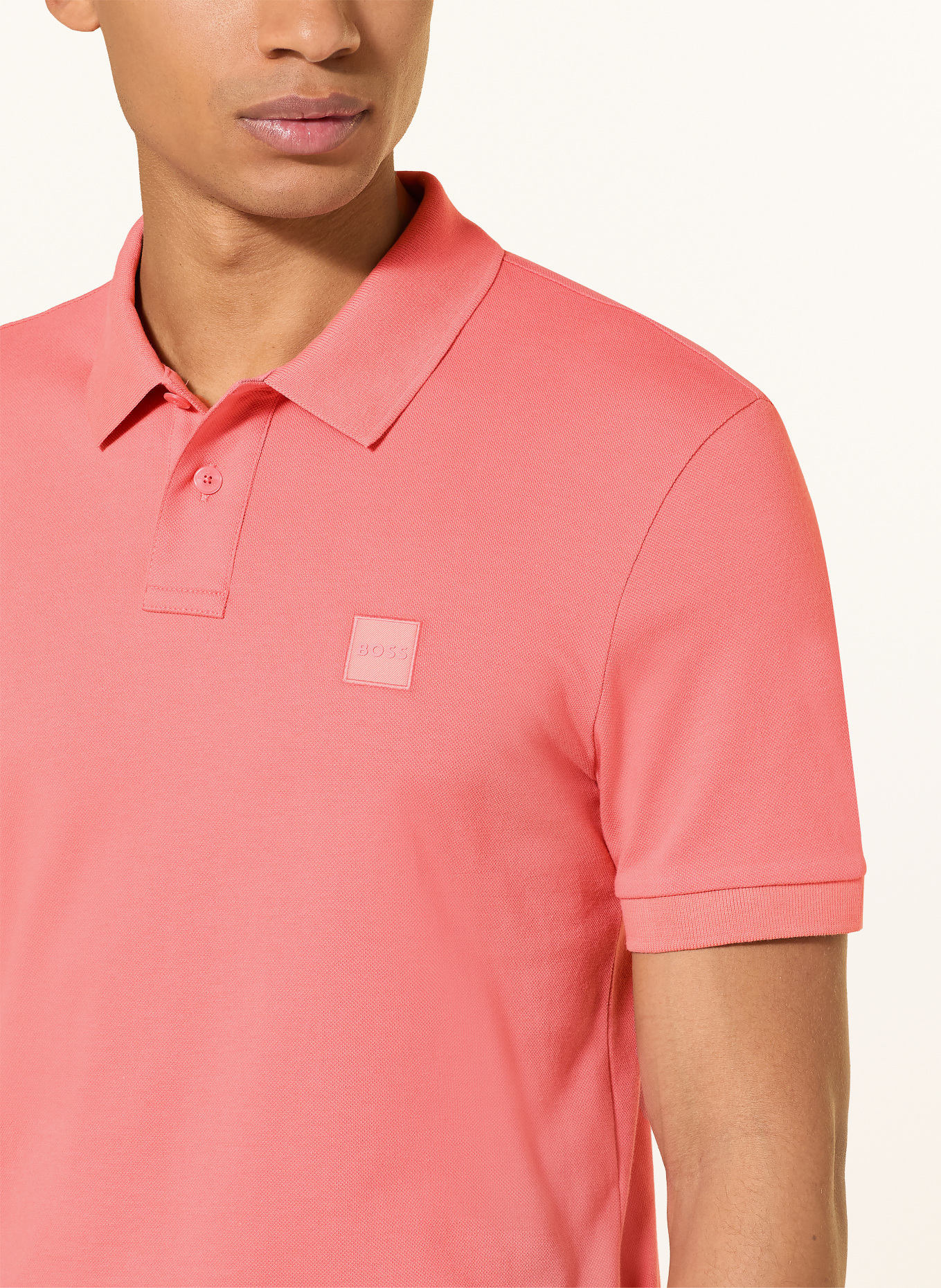 BOSS Jersey poloshirt PASSENGER: LICHTROOD