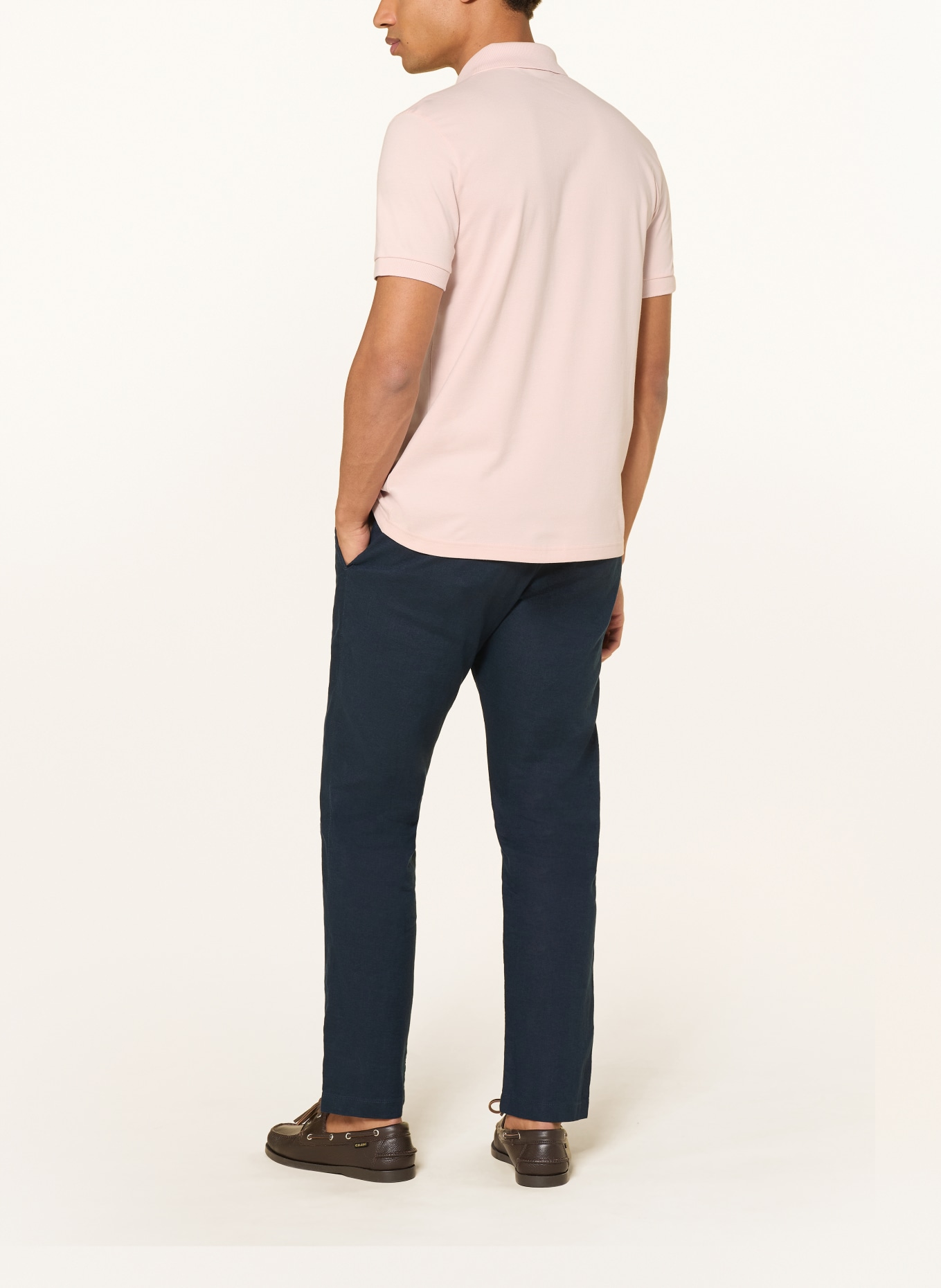 BOSS Jersey poloshirt PASSENGER: ROSÉ