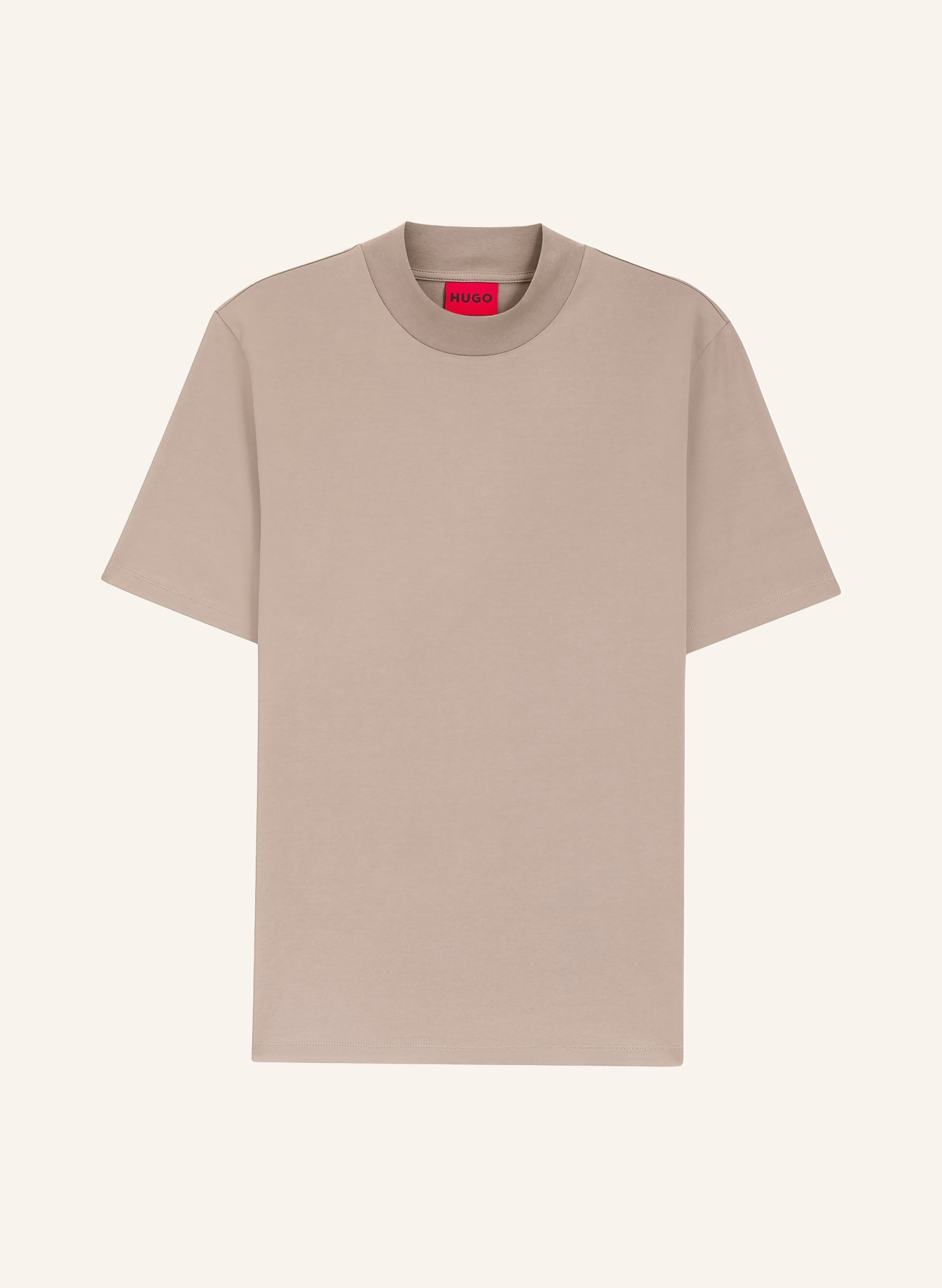 HUGO T-Shirt DIMERSOM: TAUPE