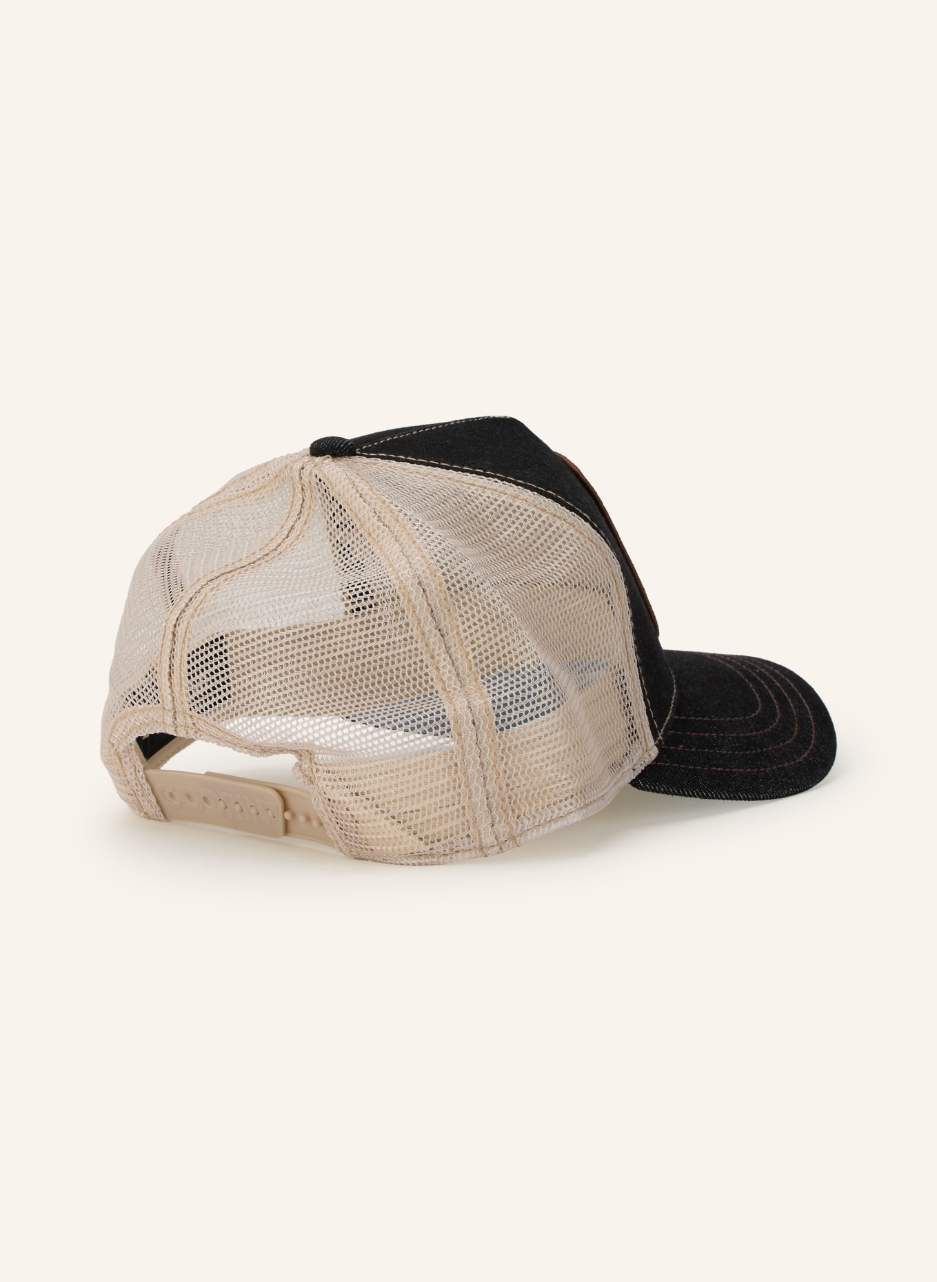 GOORIN BROS. Cap THE GOAT: ZWART / BRUIN / BEIGE