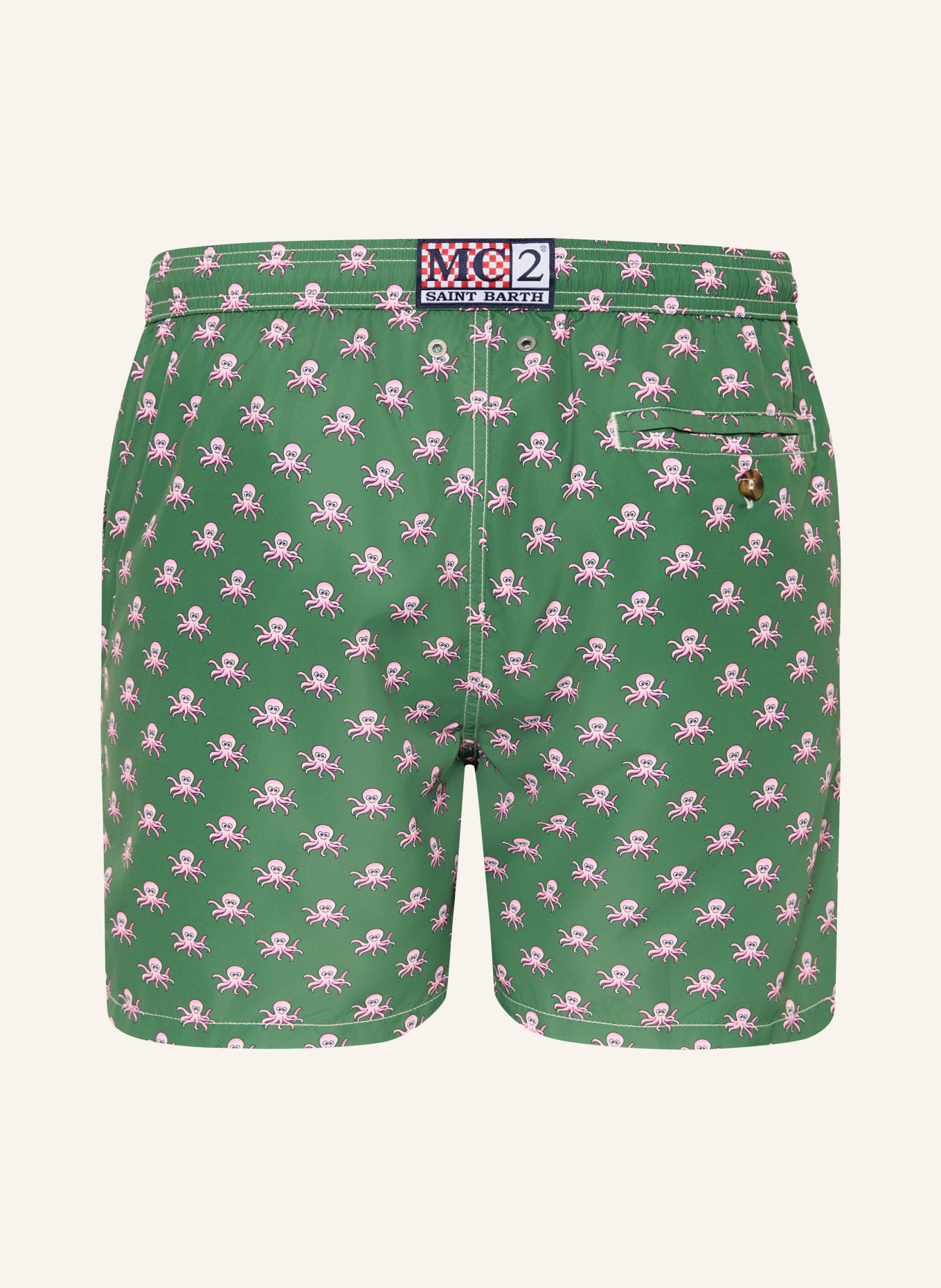 MC2 SAINT BARTH zwembroek: GROEN / ROZE