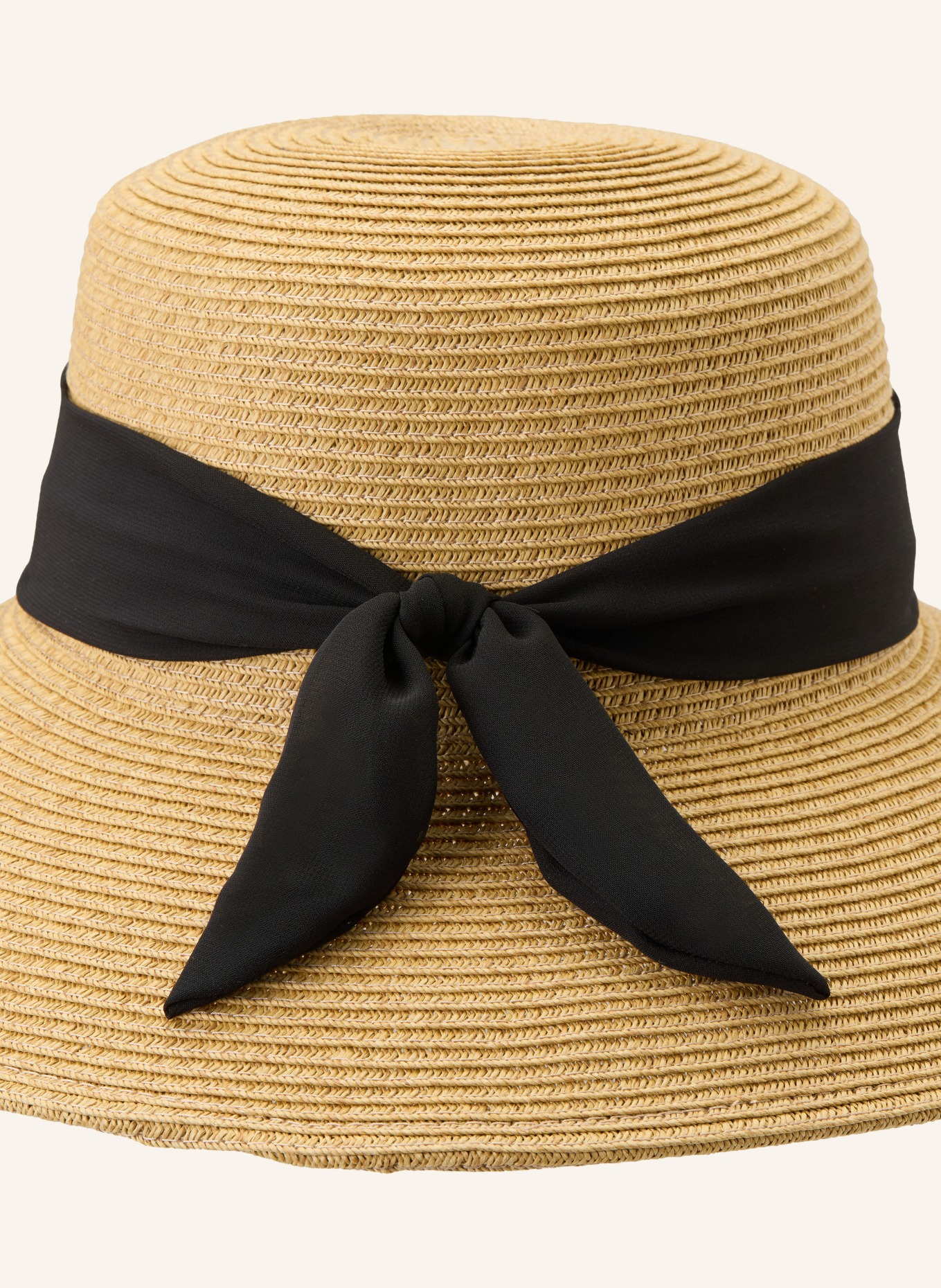 P.A.C. Slaměný klobouk KELLII: BÉŽOVÁ