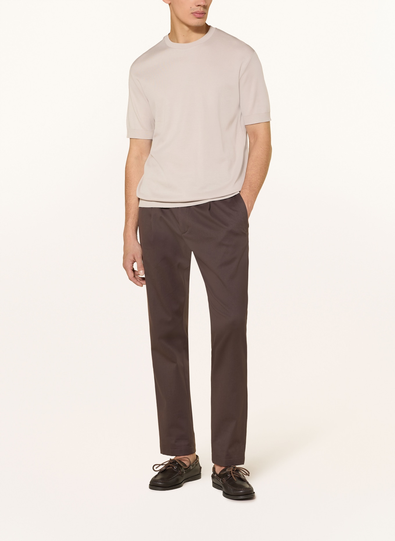 HERNO T-shirt: BEIGE