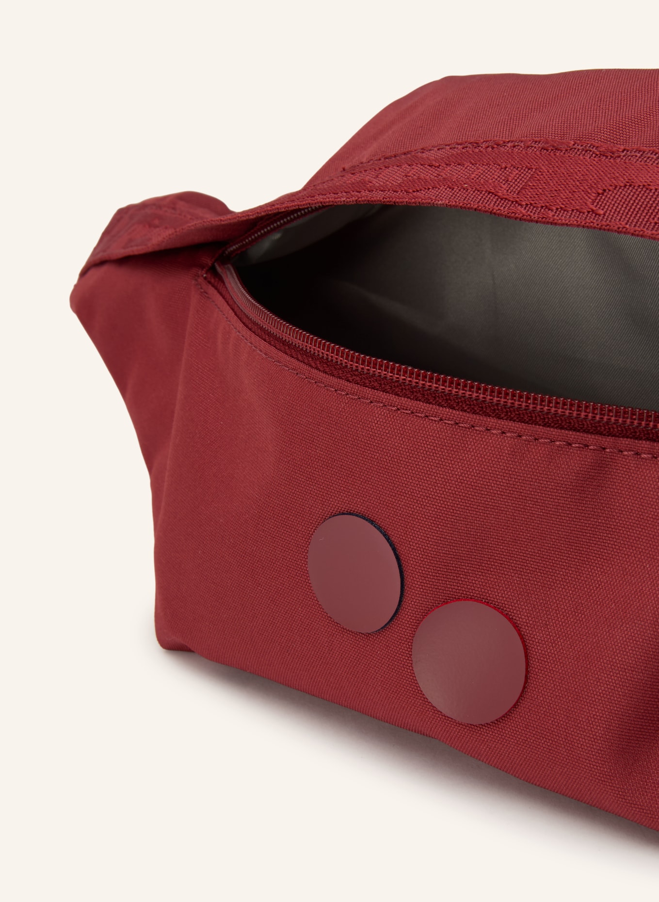 pinqponq Waist bag BRIK: DARK RED