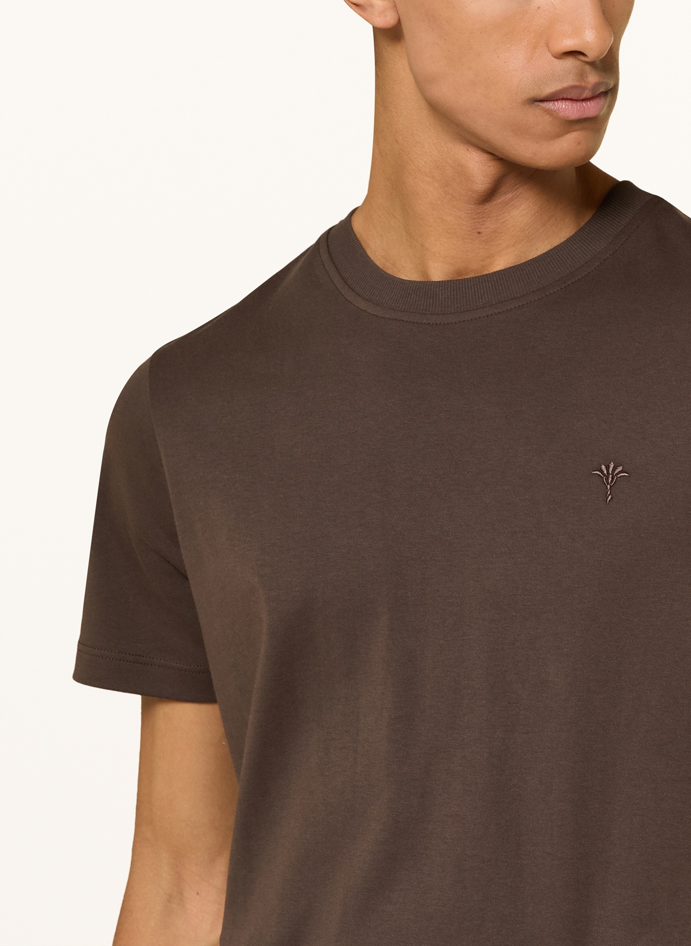 JOOP! T-shirt PRIAMO: CIEMNOBRĄZOWY