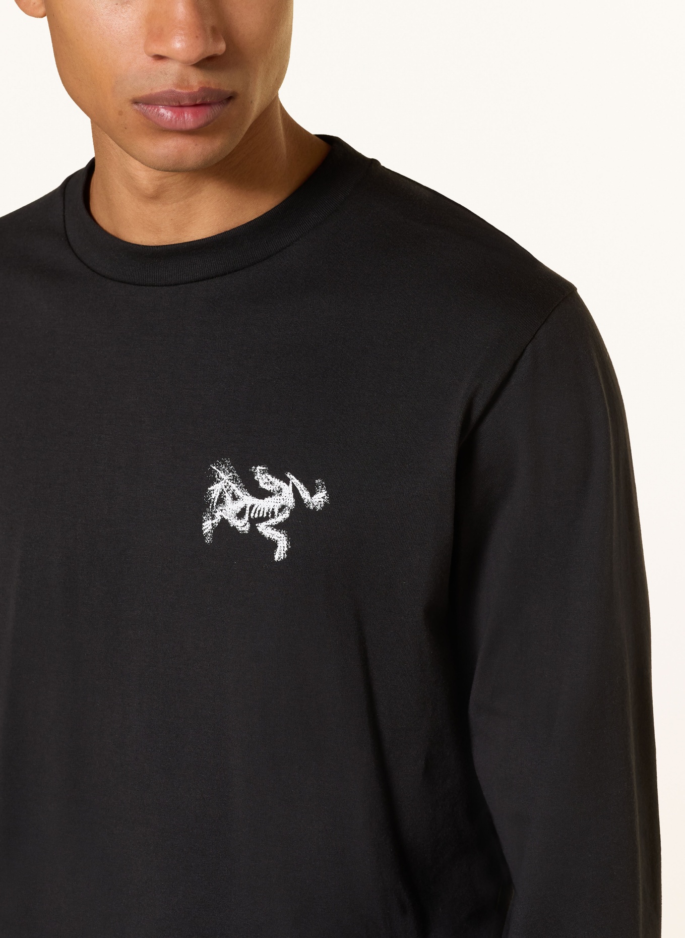 ARC'TERYX Sweter KRAGG: CZARNY / BIAŁY