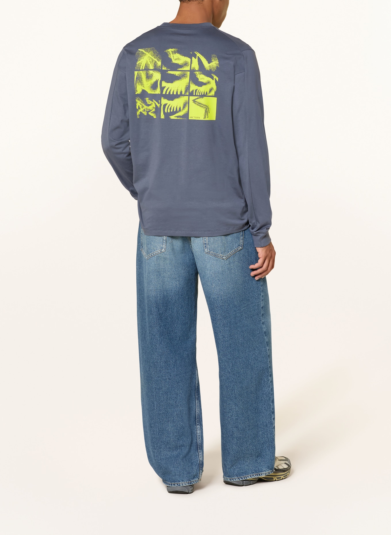 ARC'TERYX Sweter KRAGG: CZIEMNOSZARY / JASKRAWY ŻÓŁTY