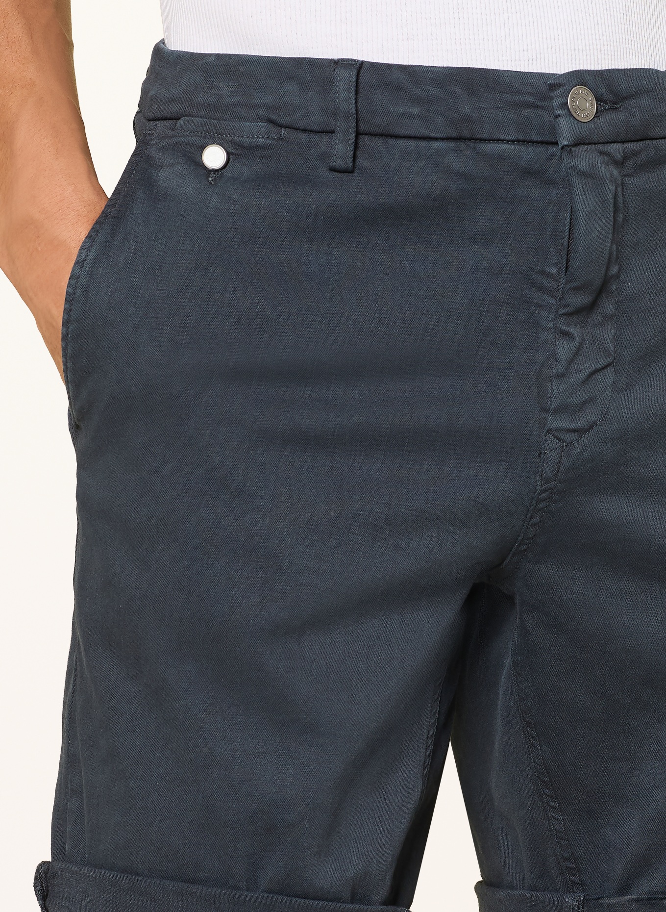REPLAY Jeansshort BENNI Regular Fit: DONKERBLAUW