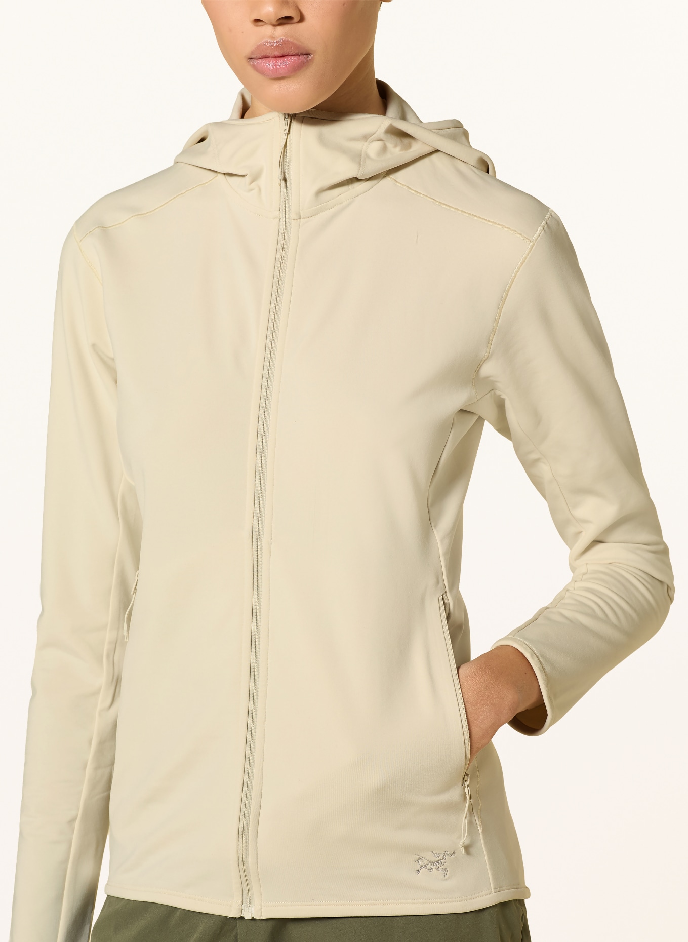 ARC'TERYX Kyanite LT mid-layer jacket: CREAM