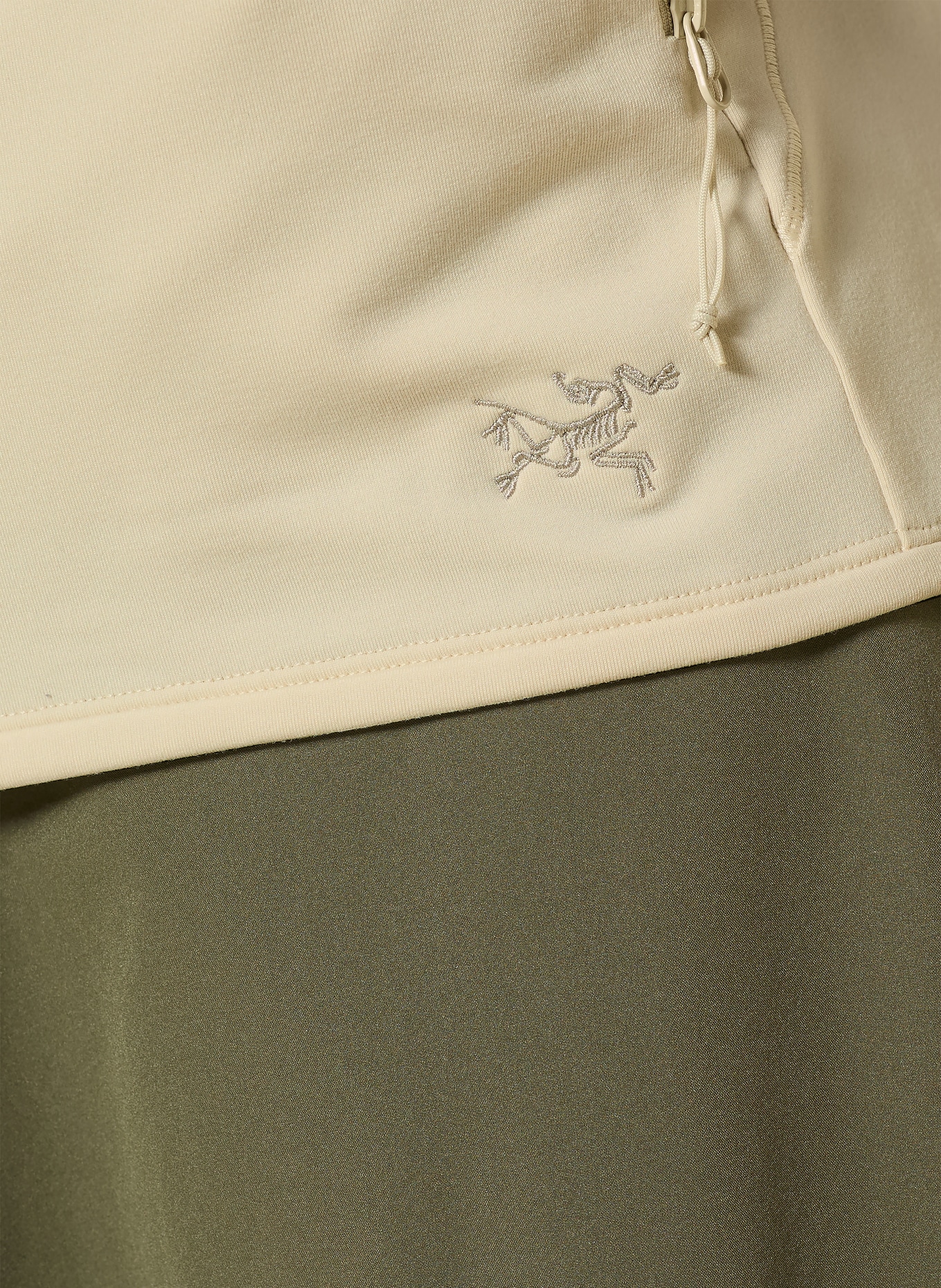 ARC'TERYX Kyanite LT mid-layer jacket: CREAM