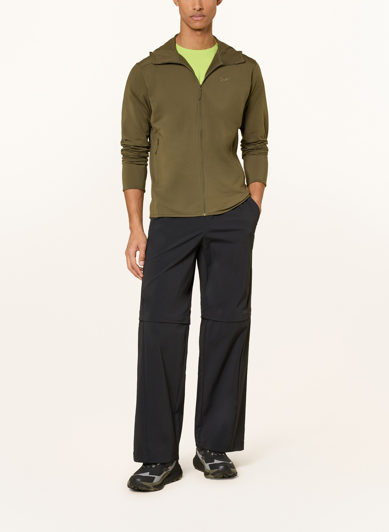 ARC'TERYX Midlayer-jas KYANITE LIGHTWEIGHT: KAKI