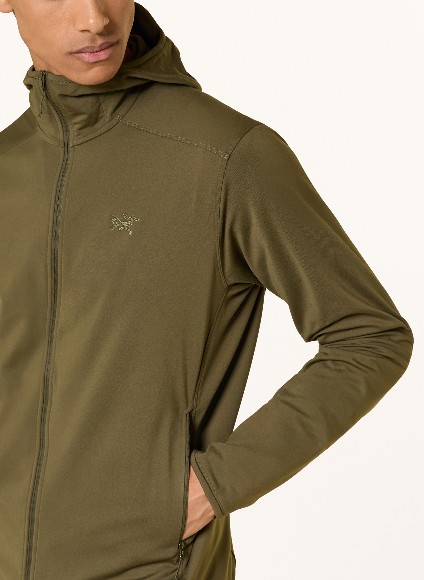 ARC'TERYX Midlayer-jas KYANITE LIGHTWEIGHT: KAKI