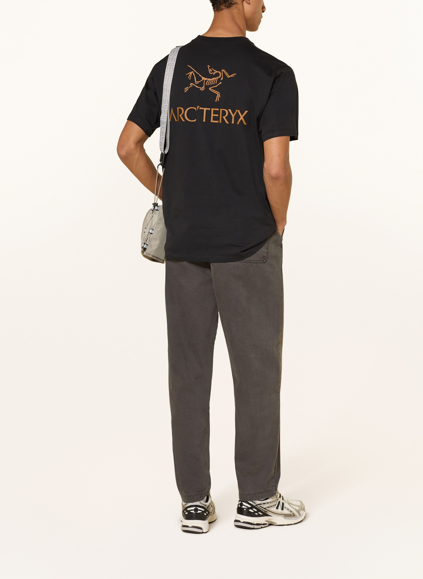 ARC'TERYX T-Shirt KRAGG: SCHWARZ / BRAUN