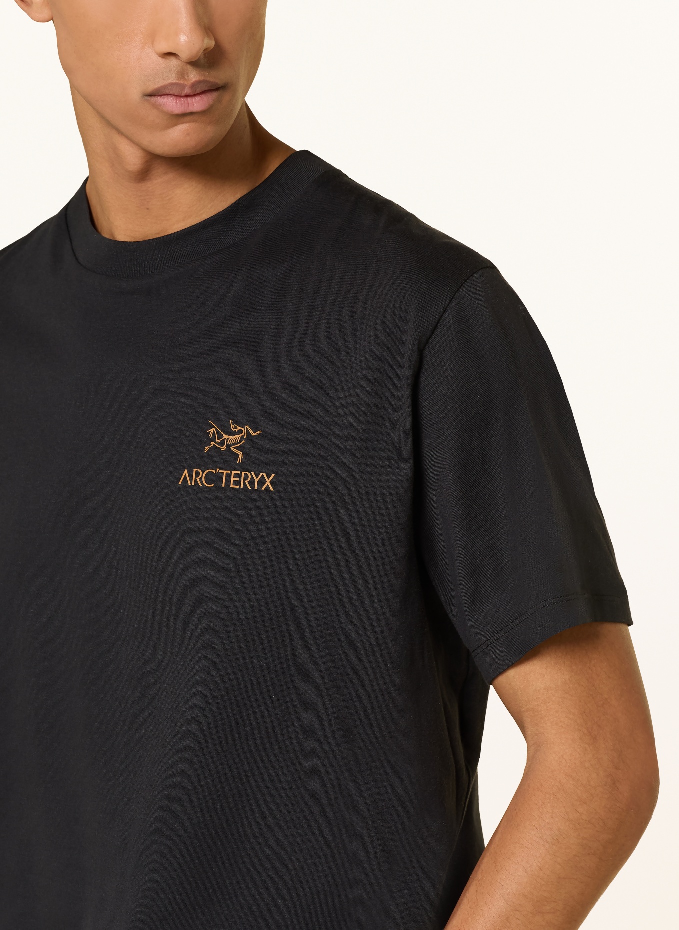 ARC'TERYX T-Shirt KRAGG: SCHWARZ / BRAUN