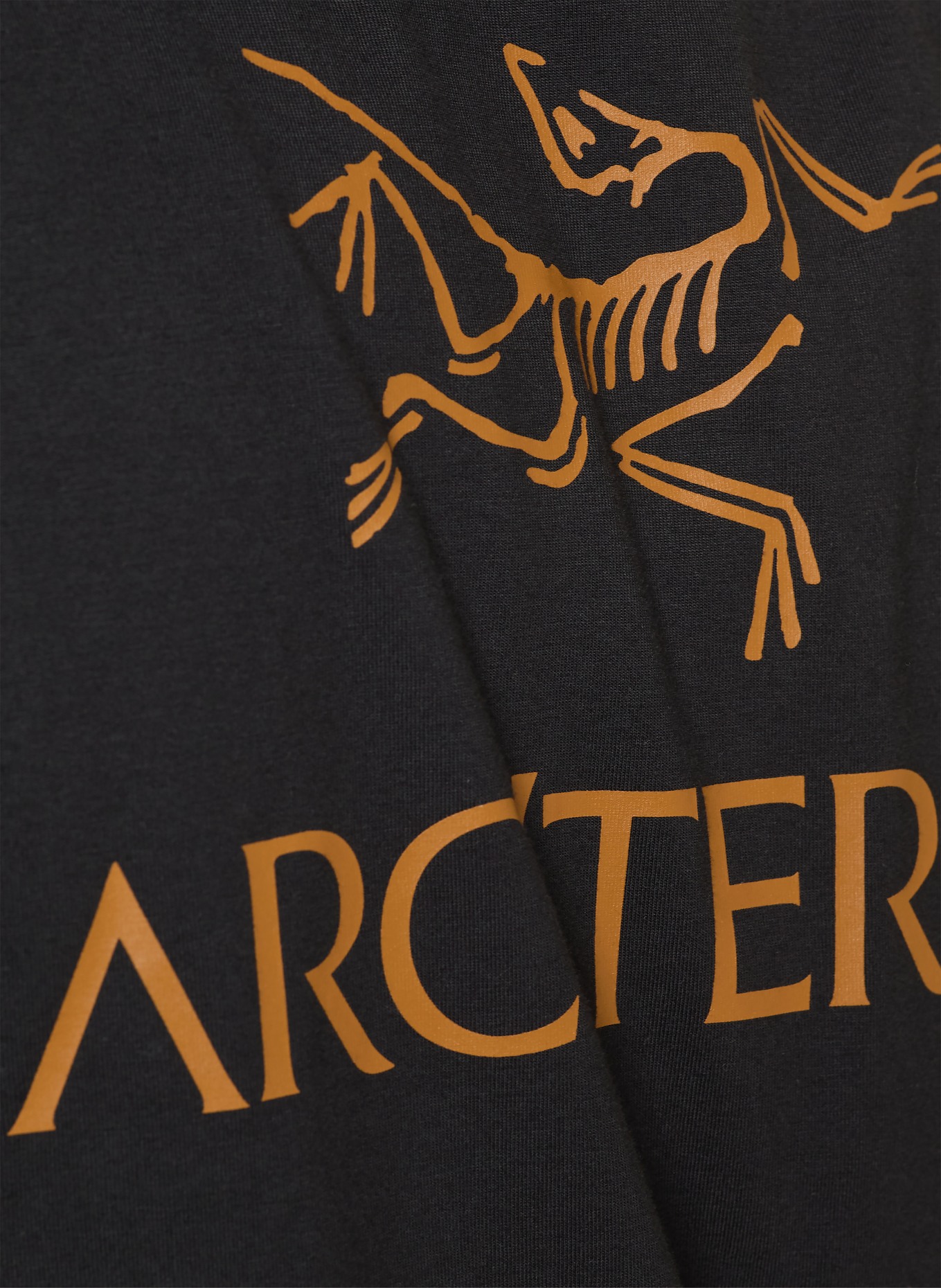 ARC'TERYX T-Shirt KRAGG: SCHWARZ / BRAUN