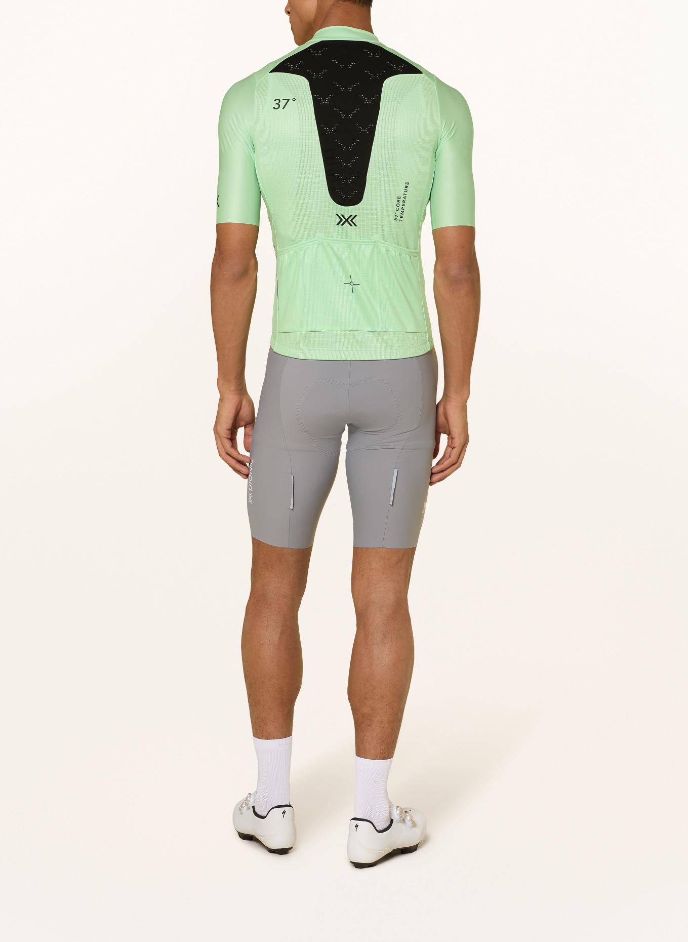 X-BIONIC Cycling jersey COREFUSION RIDE JERSEY: LIGHT GREEN