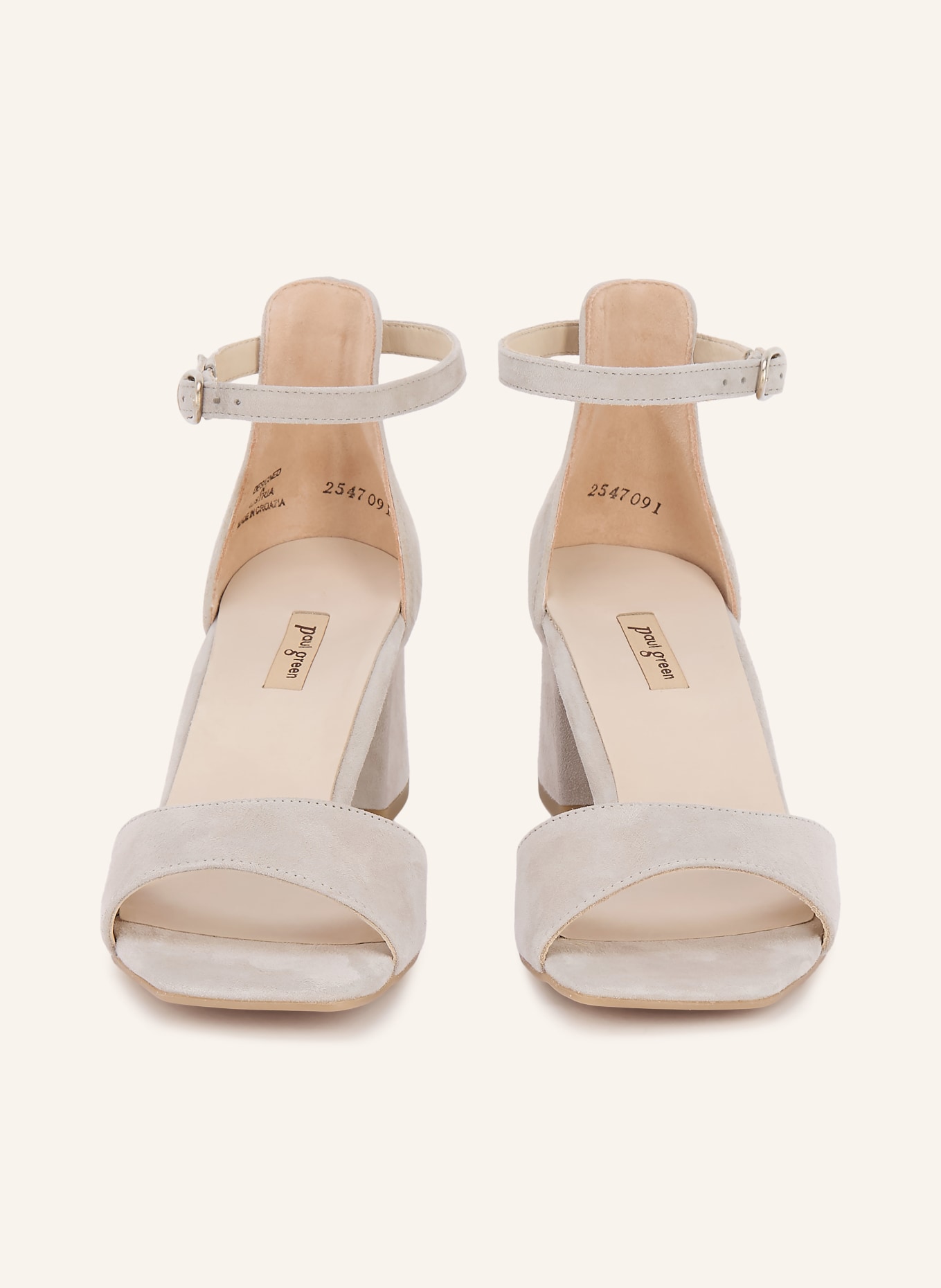 paul green Sandalen SAMTZIEGE DAKAR: HELLGRAU