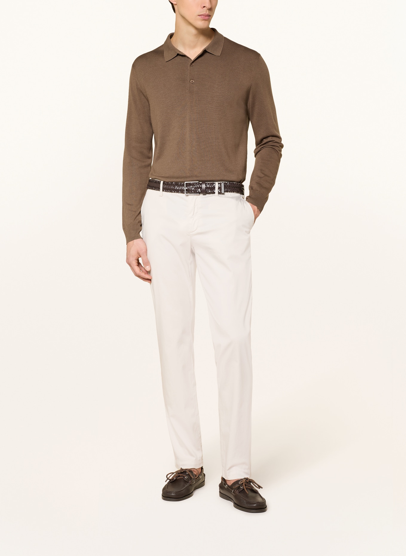 ALBERTO Golf pants JUMP-G: LIGHT GRAY