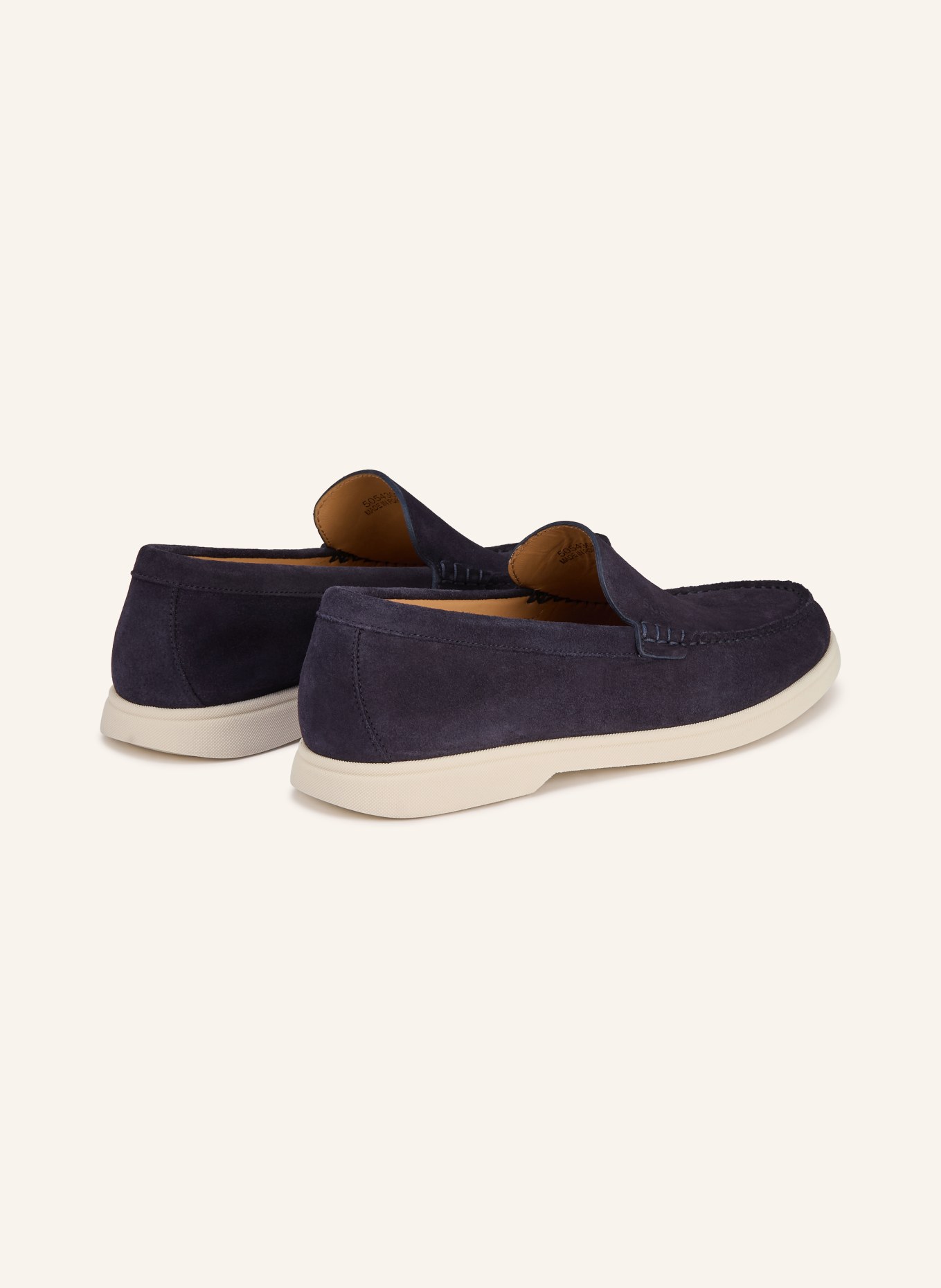 BOSS Slipper SIENNE: DONKERBLAUW