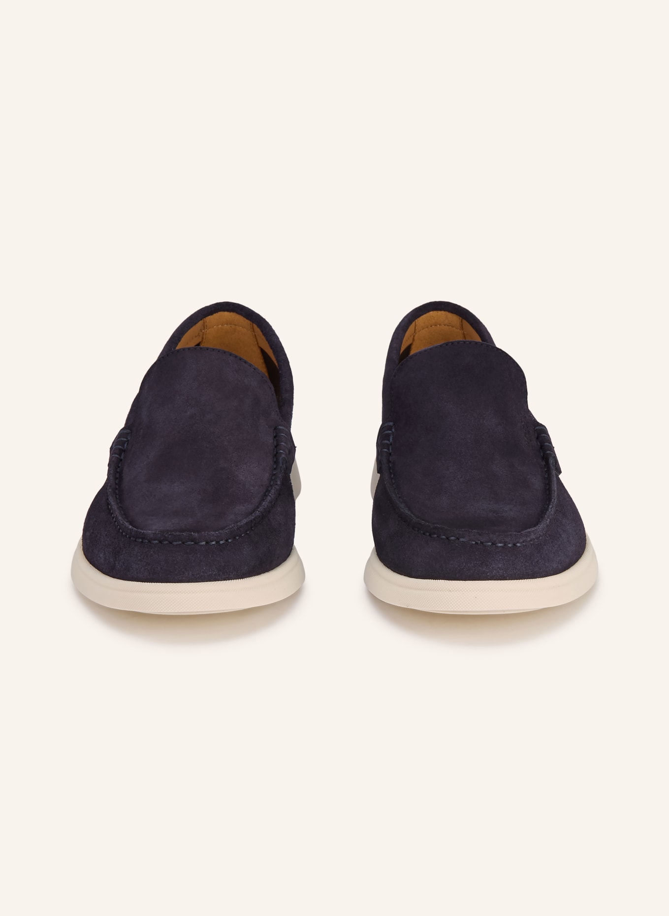 BOSS Slipper SIENNE: DONKERBLAUW