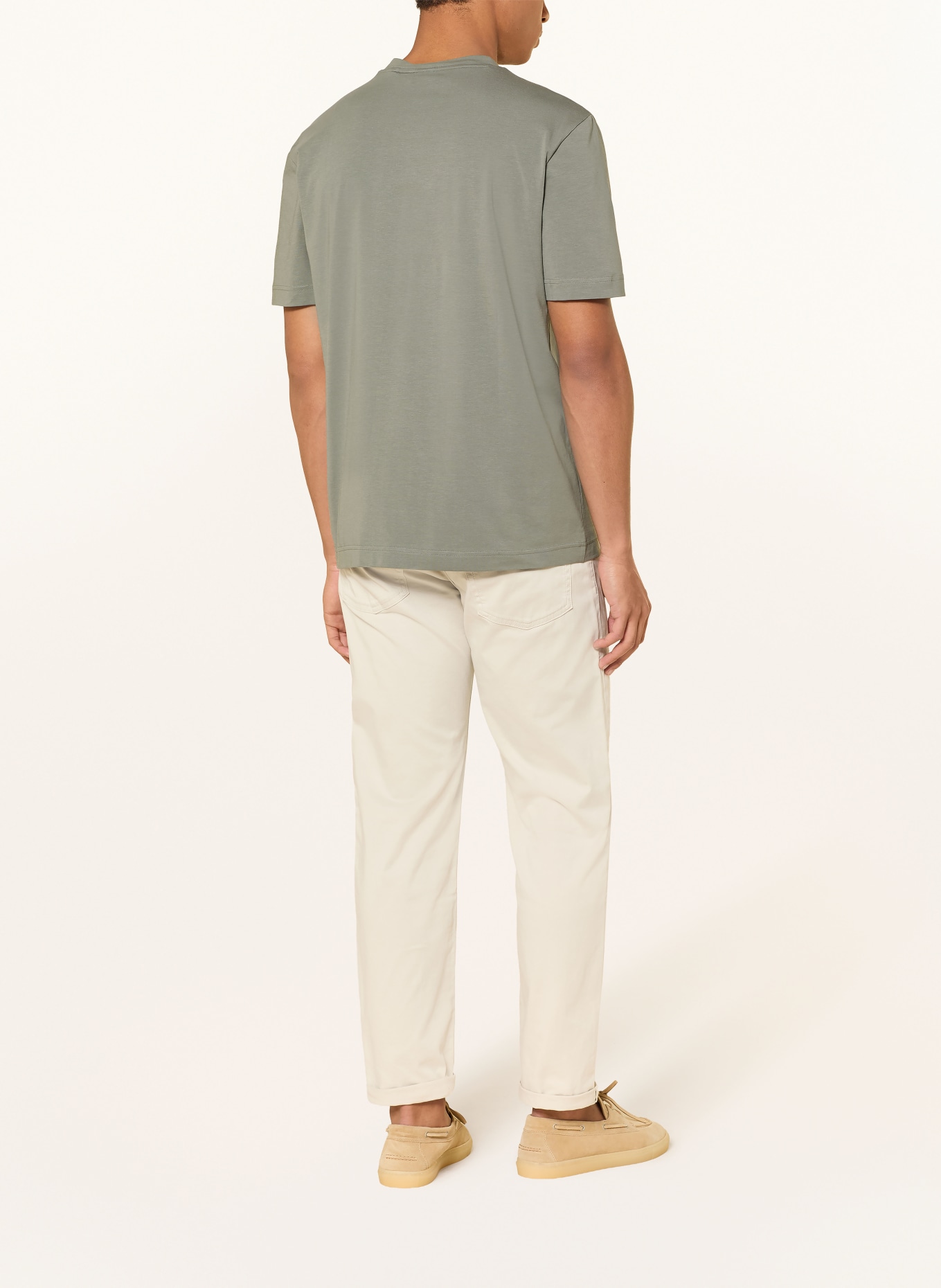 BOSS T-shirt TCHUP: GRIJS